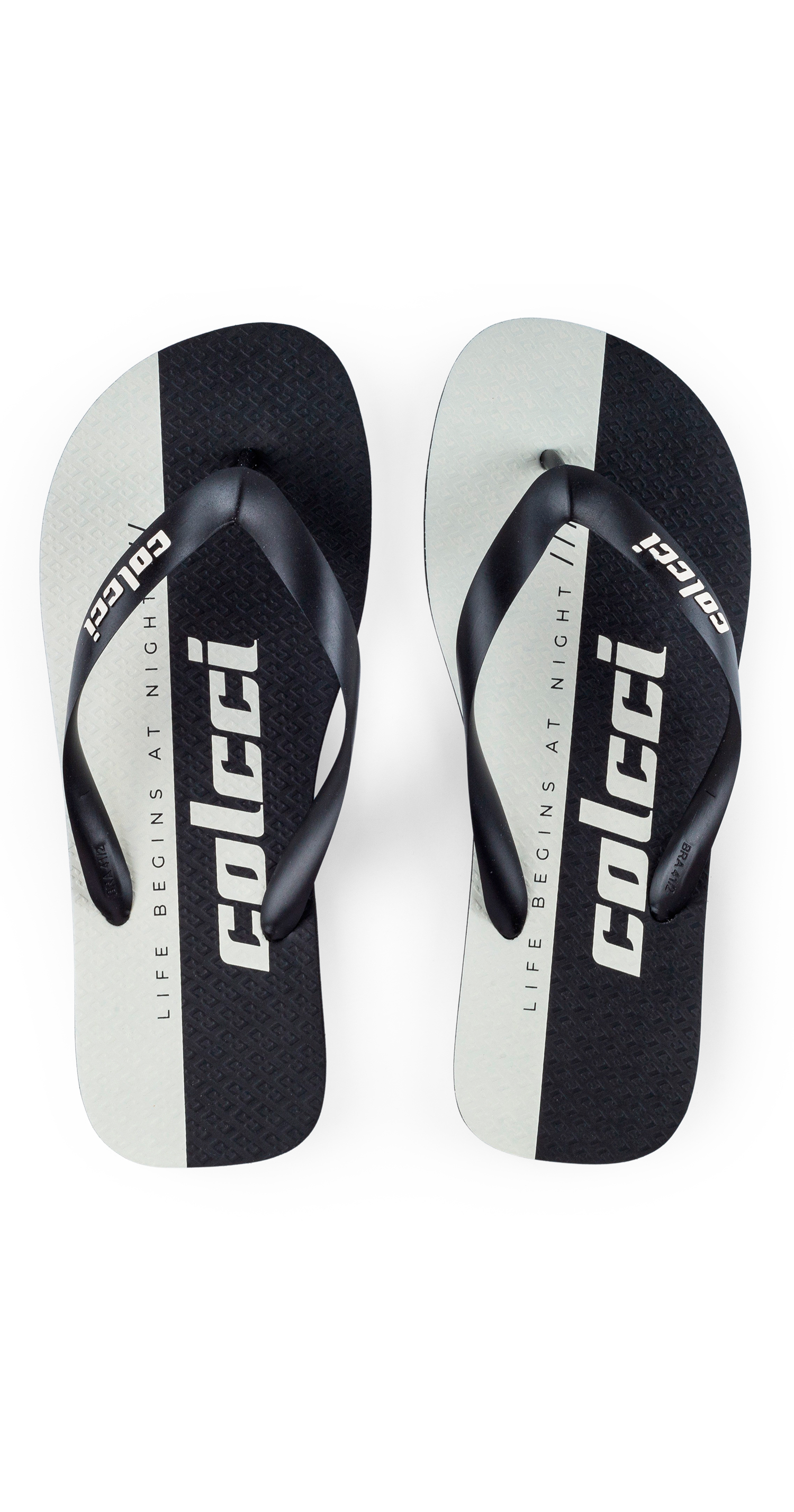 CHINELO COLCCI MASCULINO BLOCK 39-40 MARROM ROCCIA