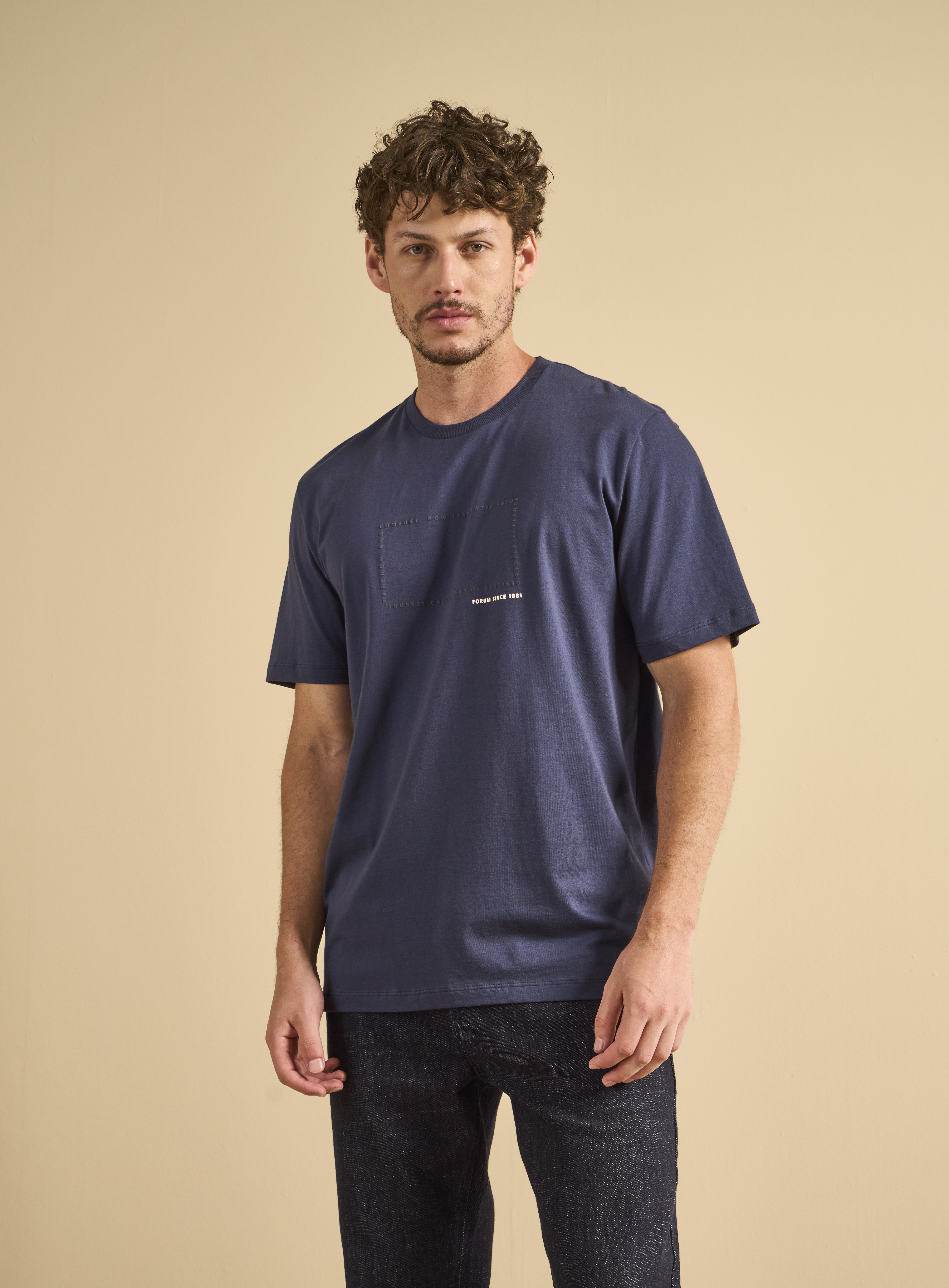 CAMISETA FORUM XGG AZUL OLYMPIC