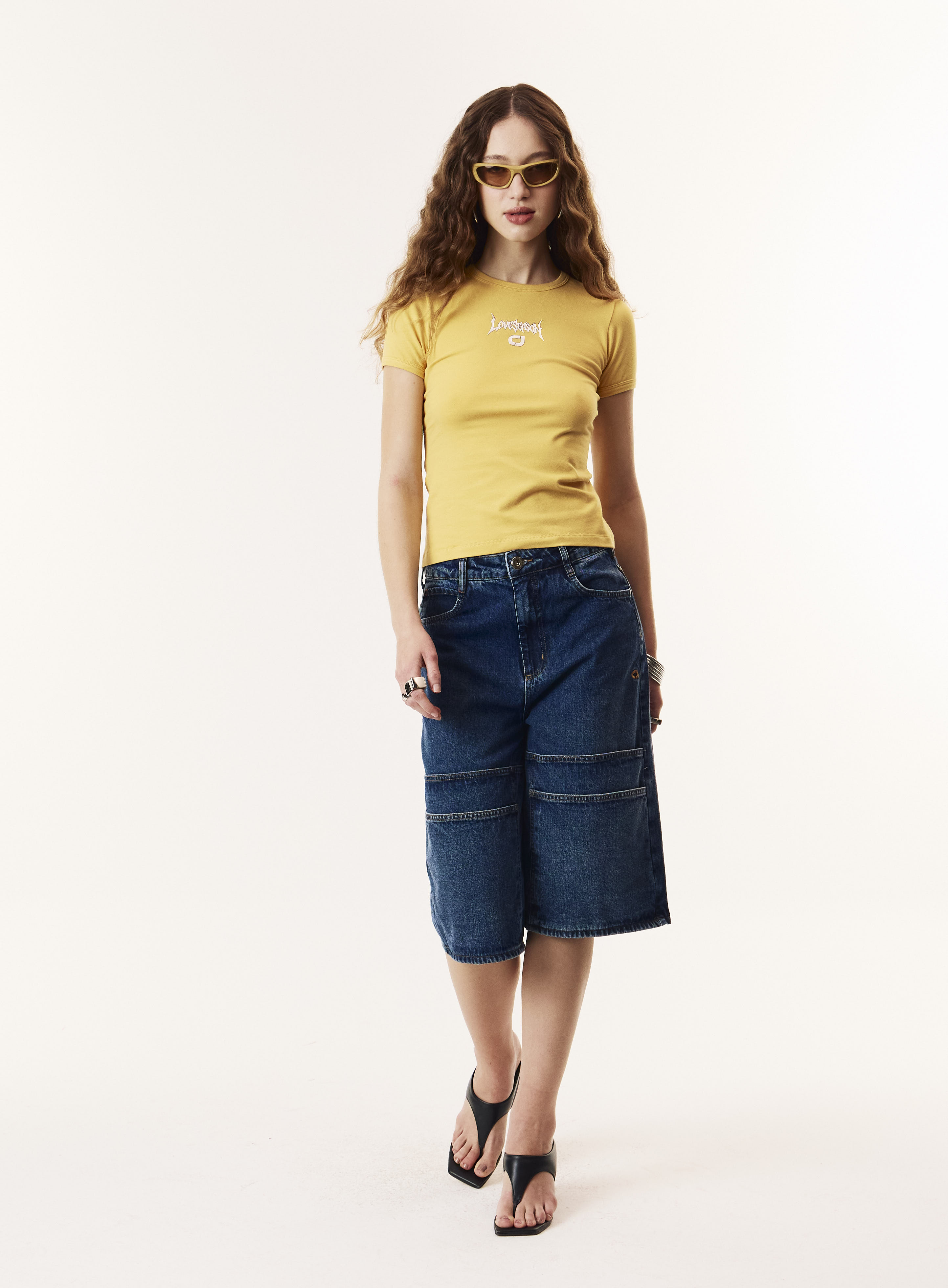 BERMUDA JEANS CANCUN 36 INDIGO