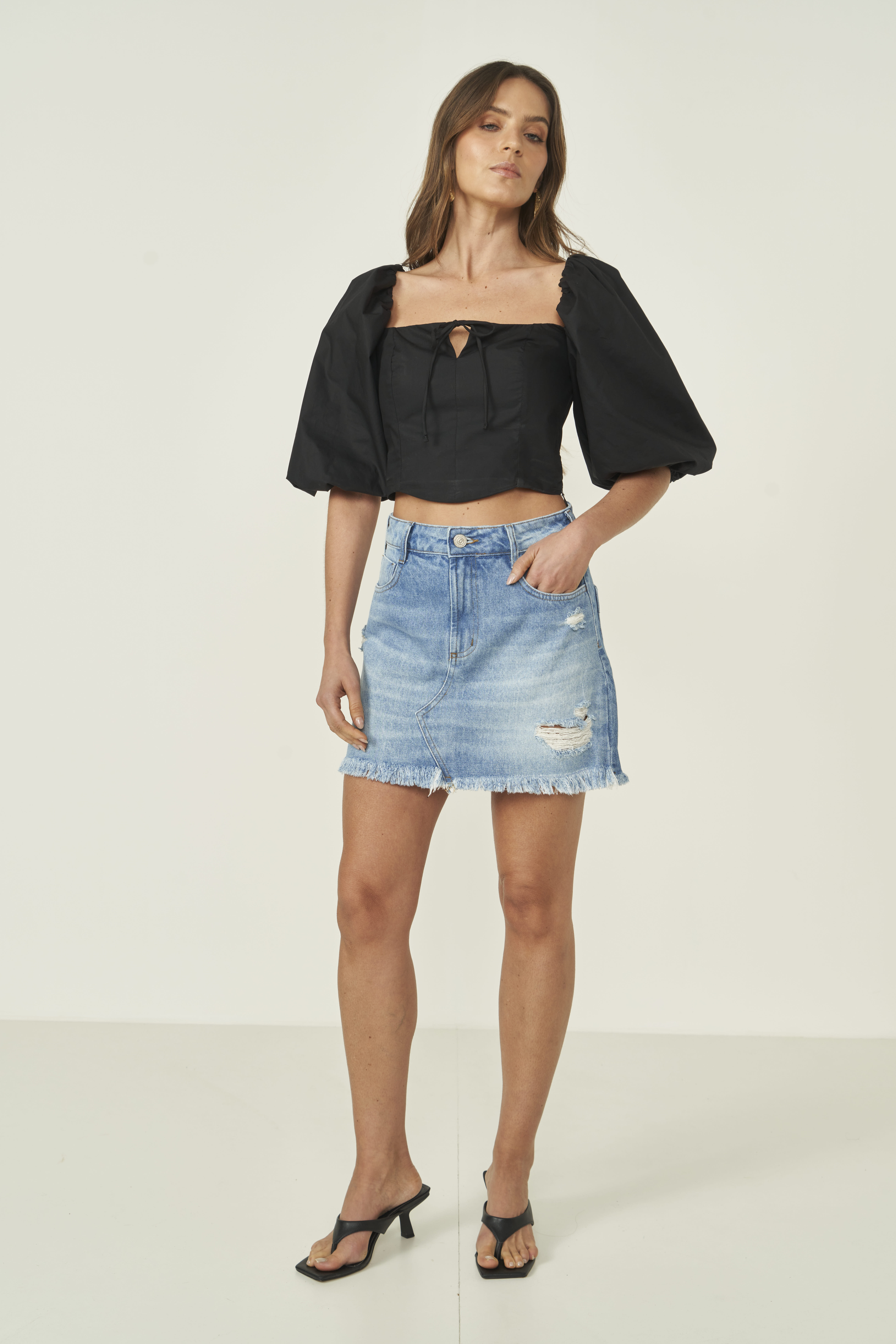 SAIA JEANS 34 INDIGO