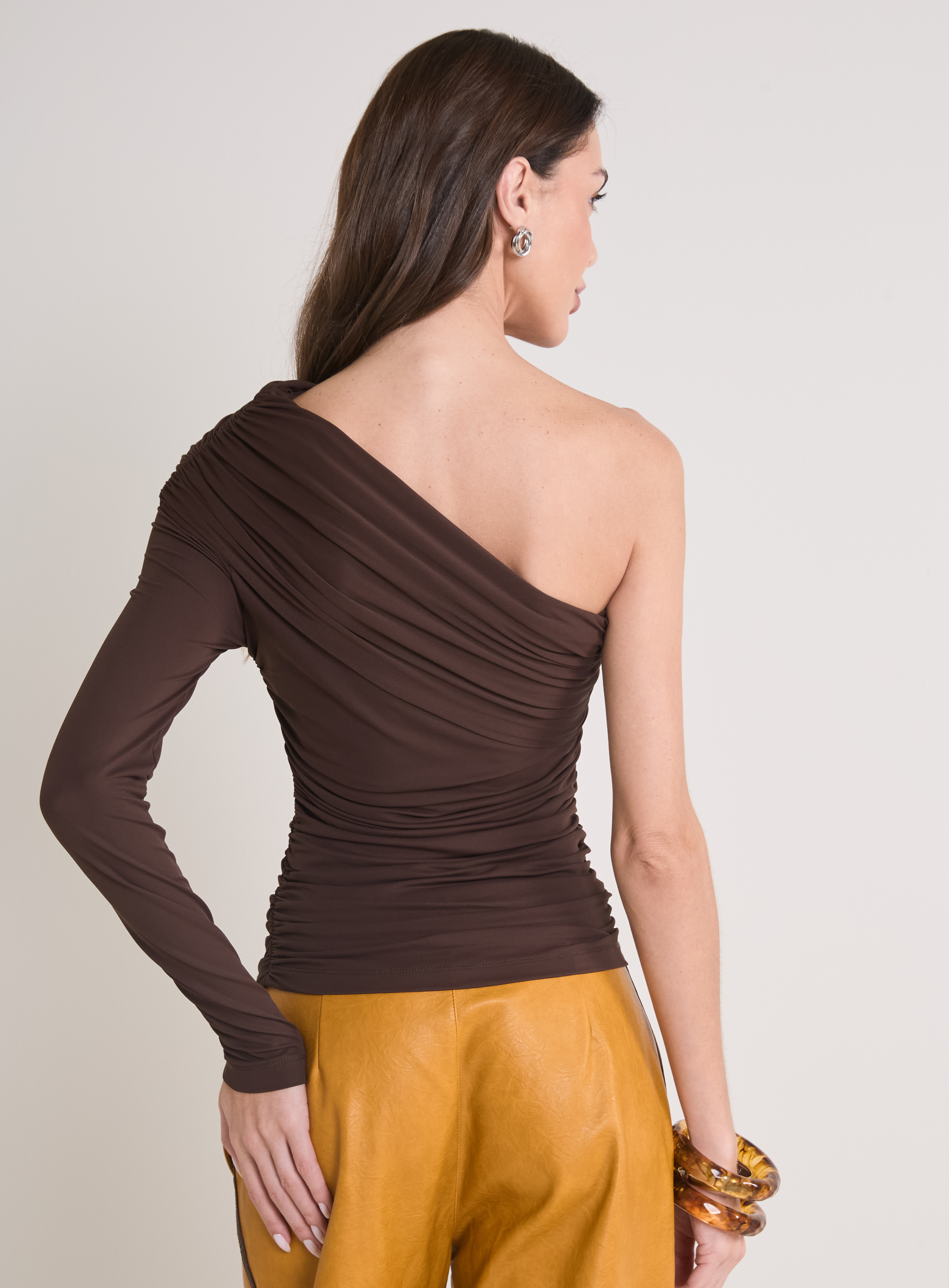 BLUSA FORUM M MARROM NOBUCK