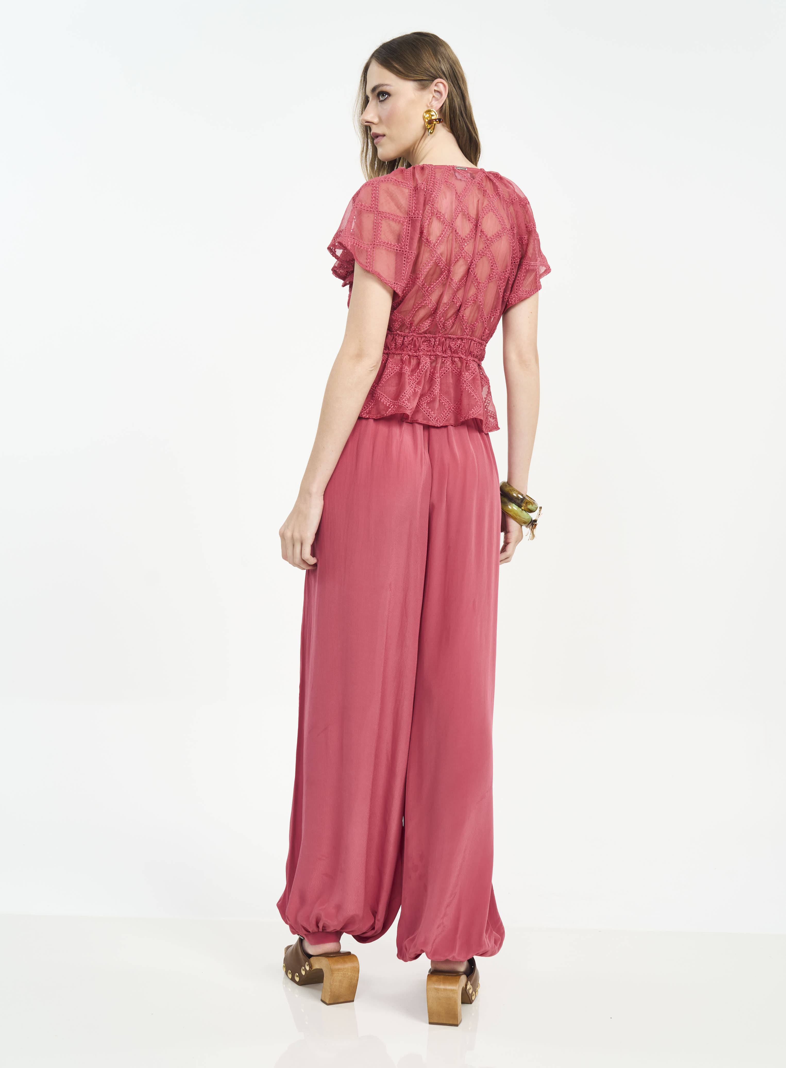 BLUSA BORDADA P ROSA DANDY