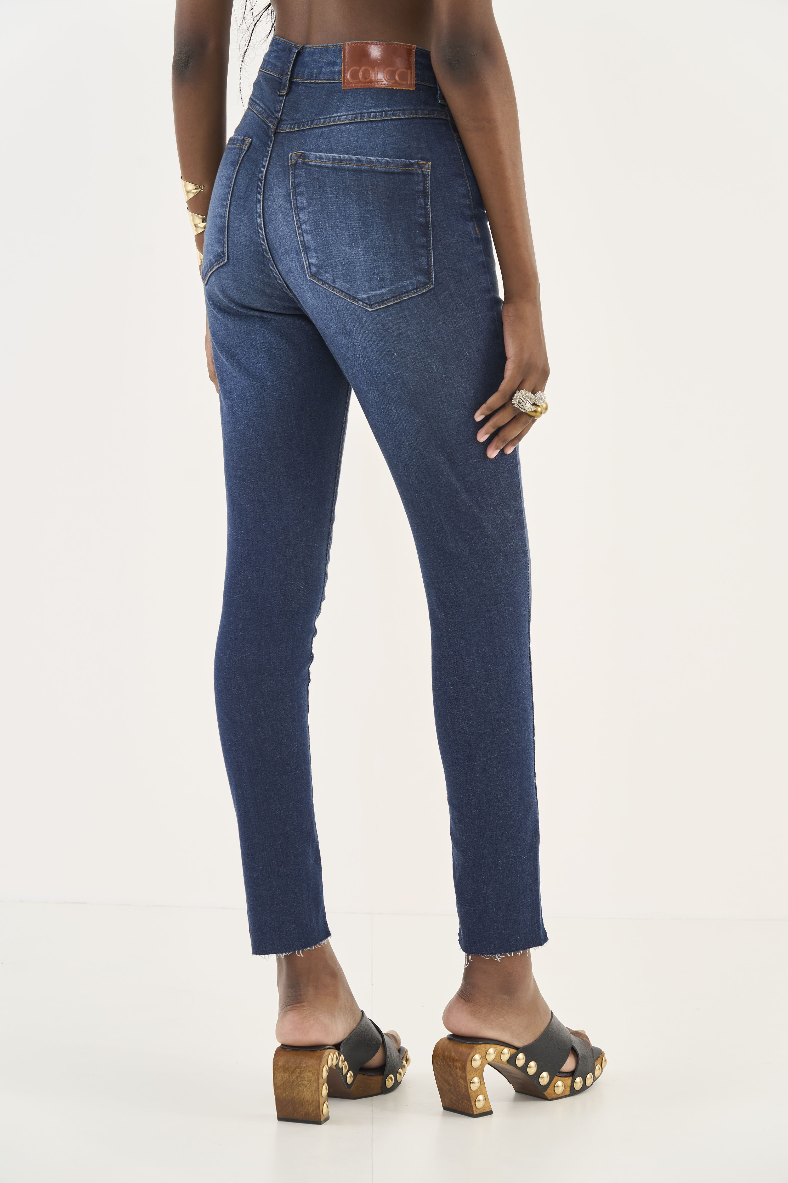 CALÇA JEANS BRUNA STRETCH 46 INDIGO