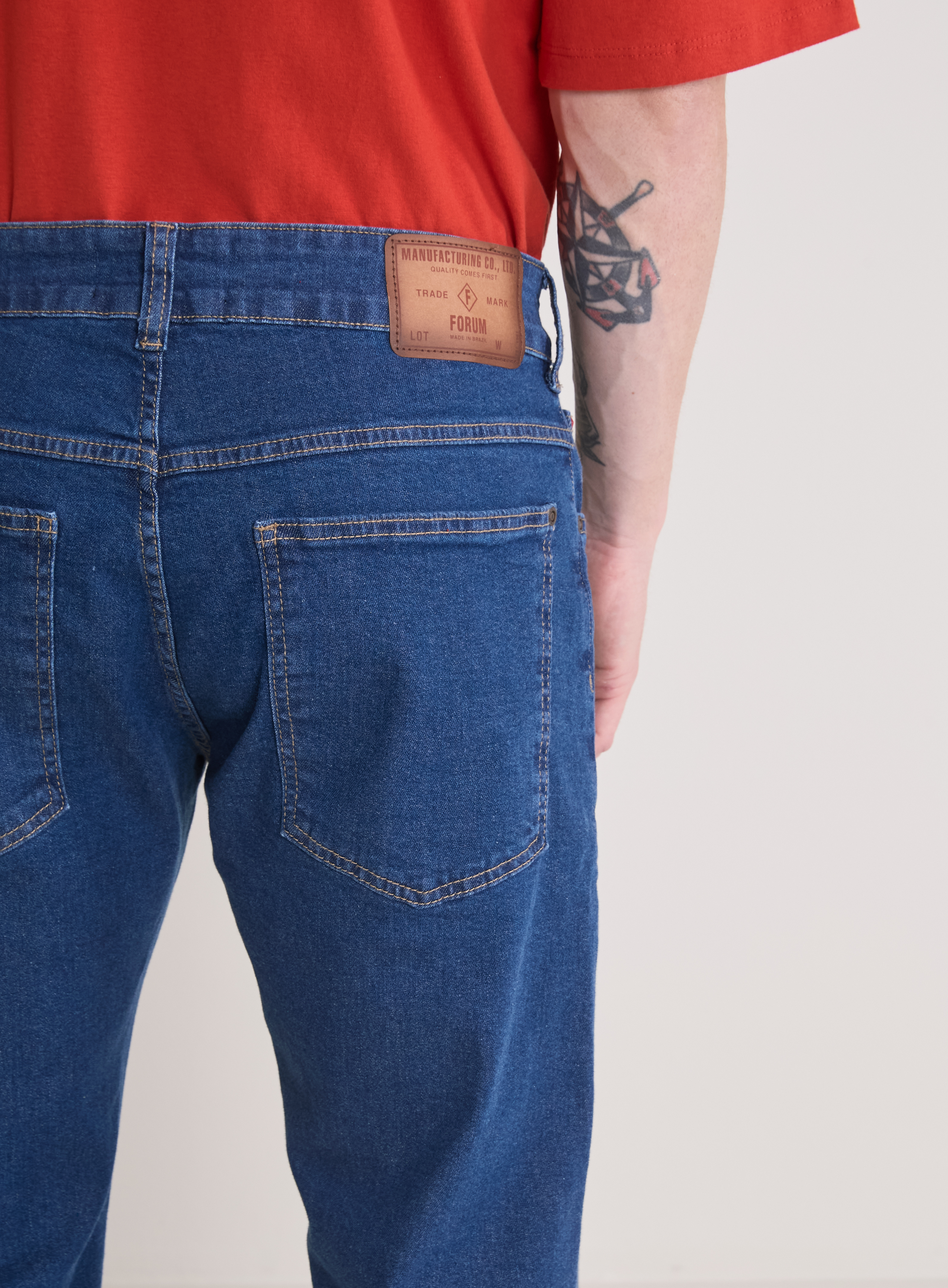 CALÇA JEANS PAUL REGULAR 40 INDIGO
