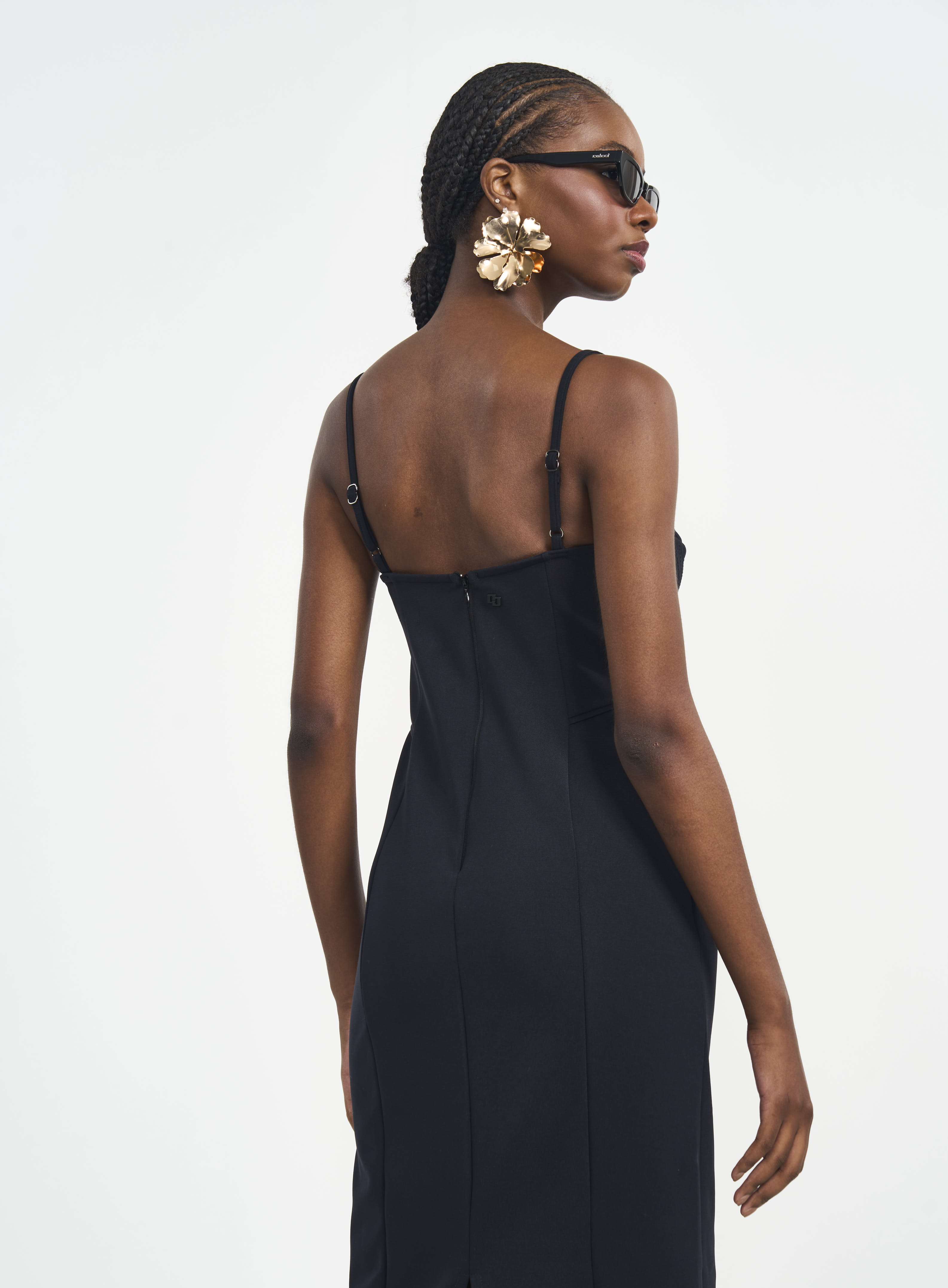 VESTIDO COLCCI G PRETO