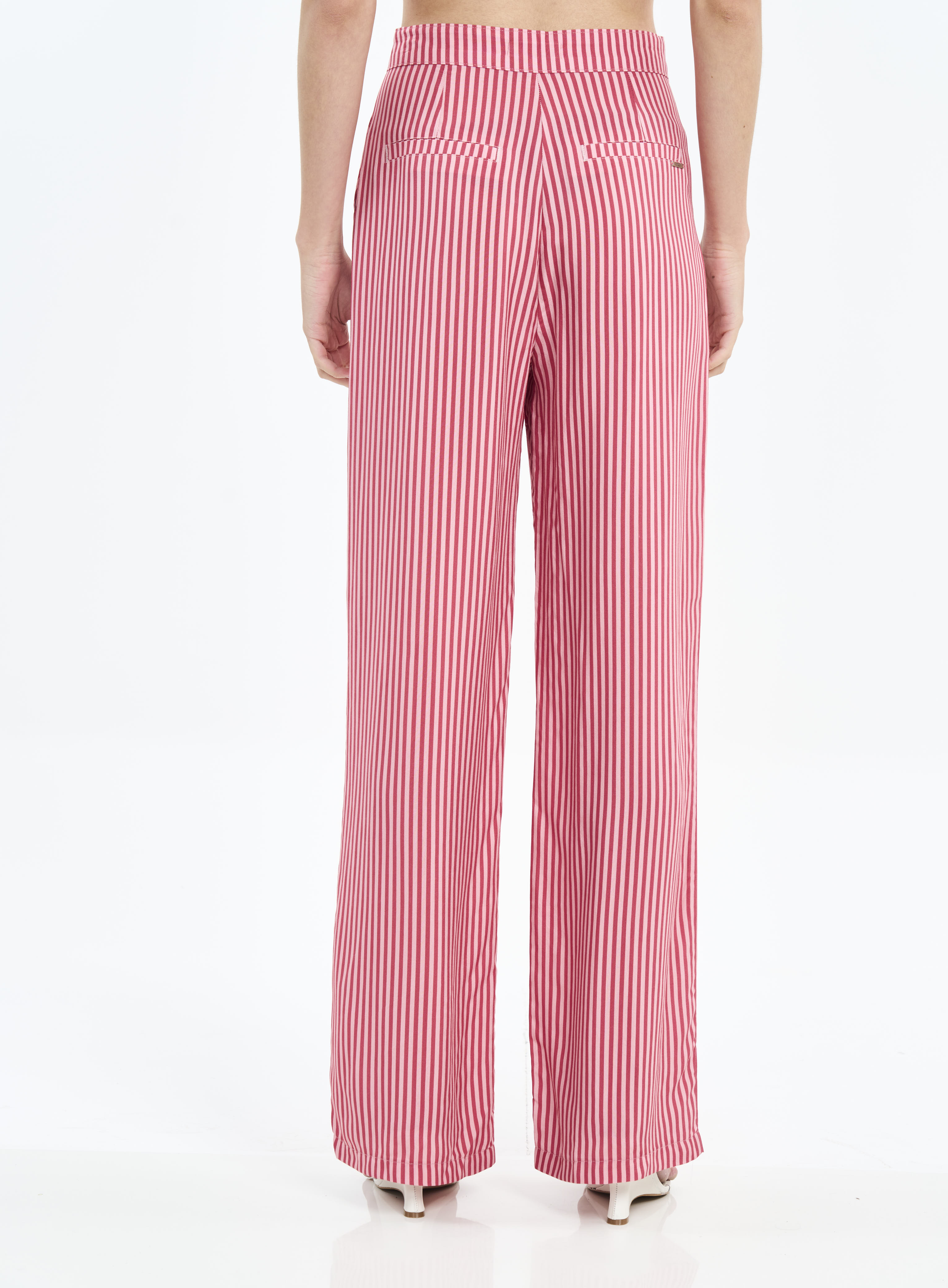 CALÇA ESTAMPADA P LISTRADO PINK
