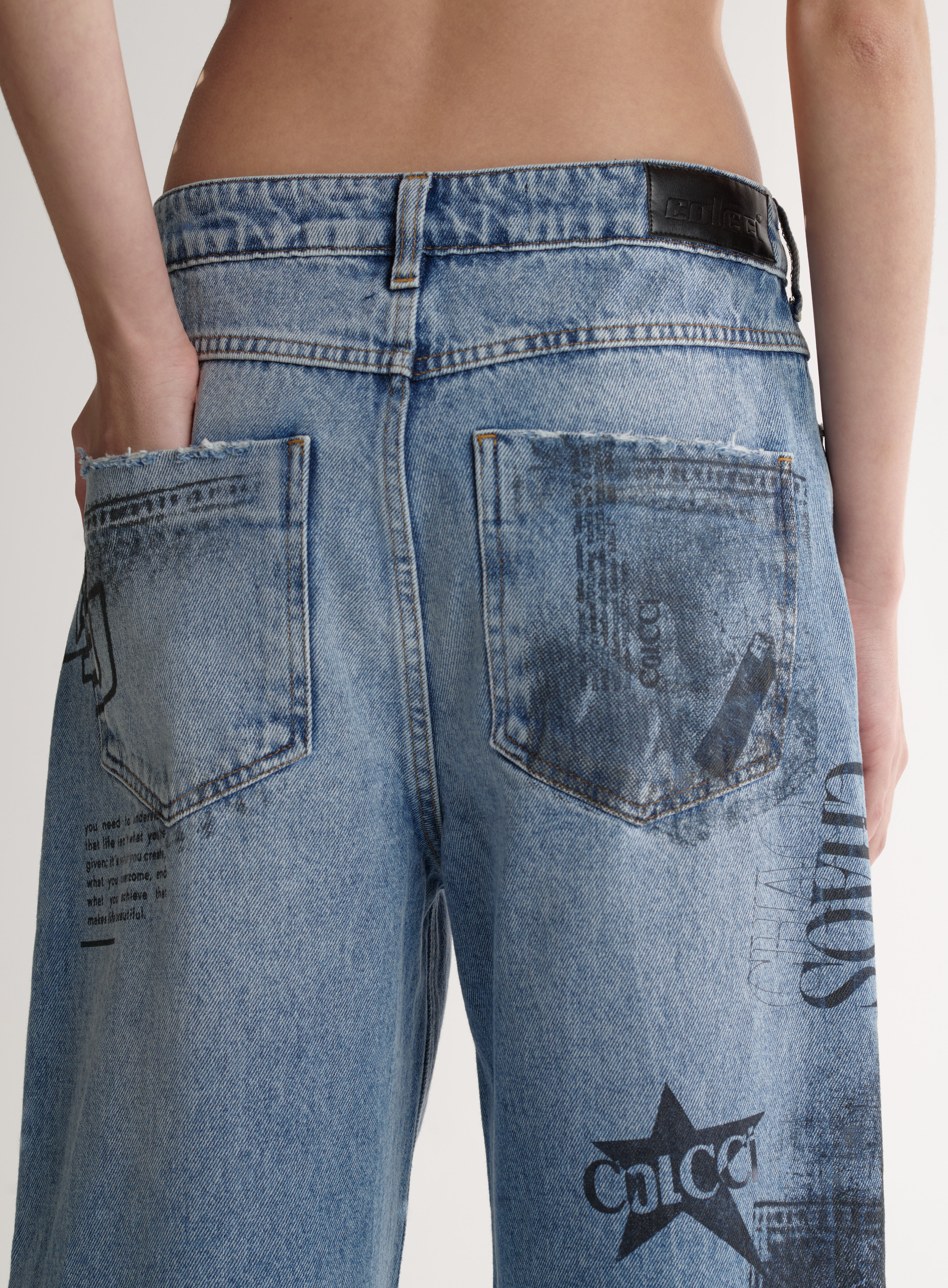 CALÇA JEANS BRUNA LOW 36 INDIGO