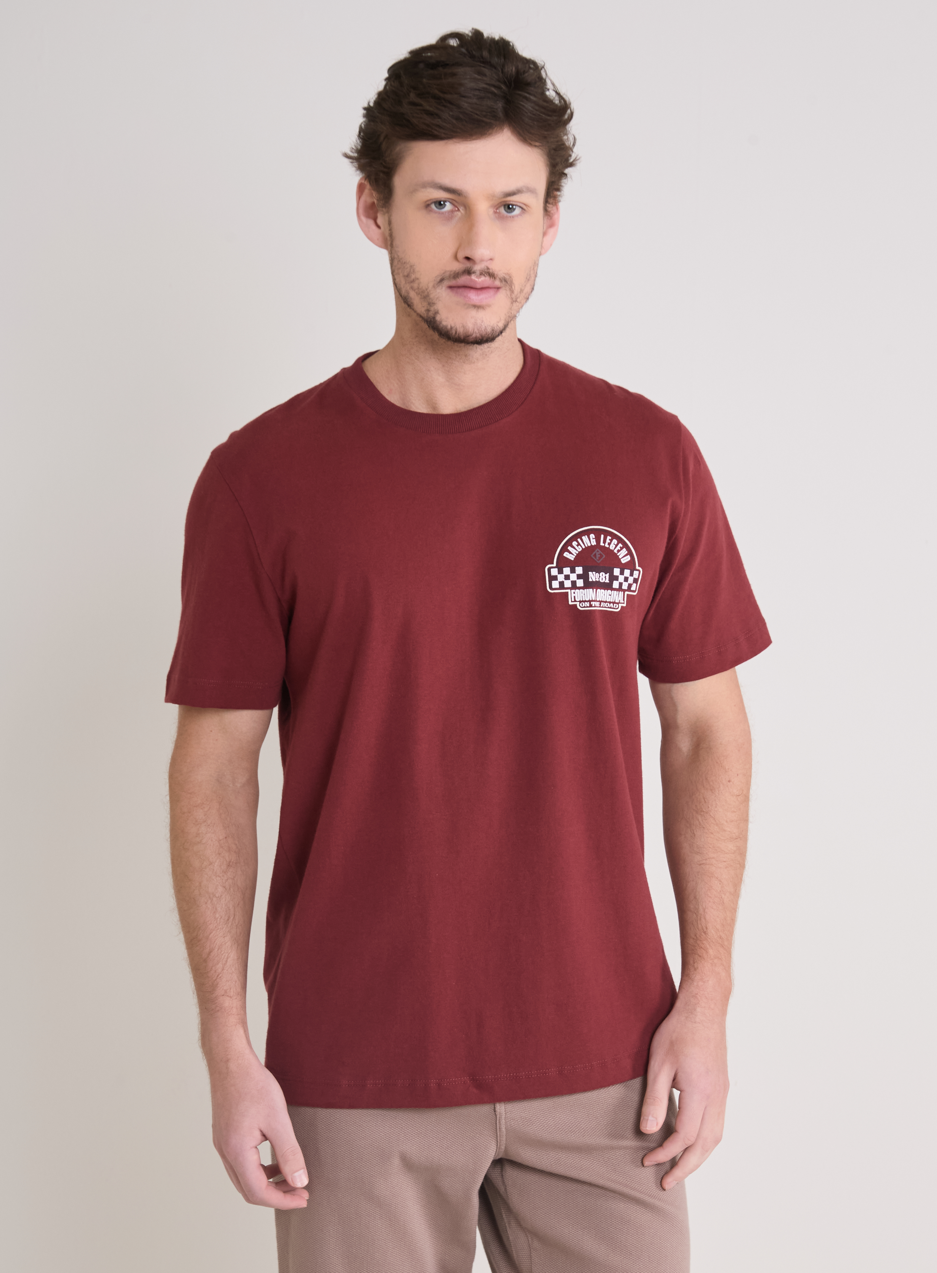 CAMISETA FORUM M BORDO GIA