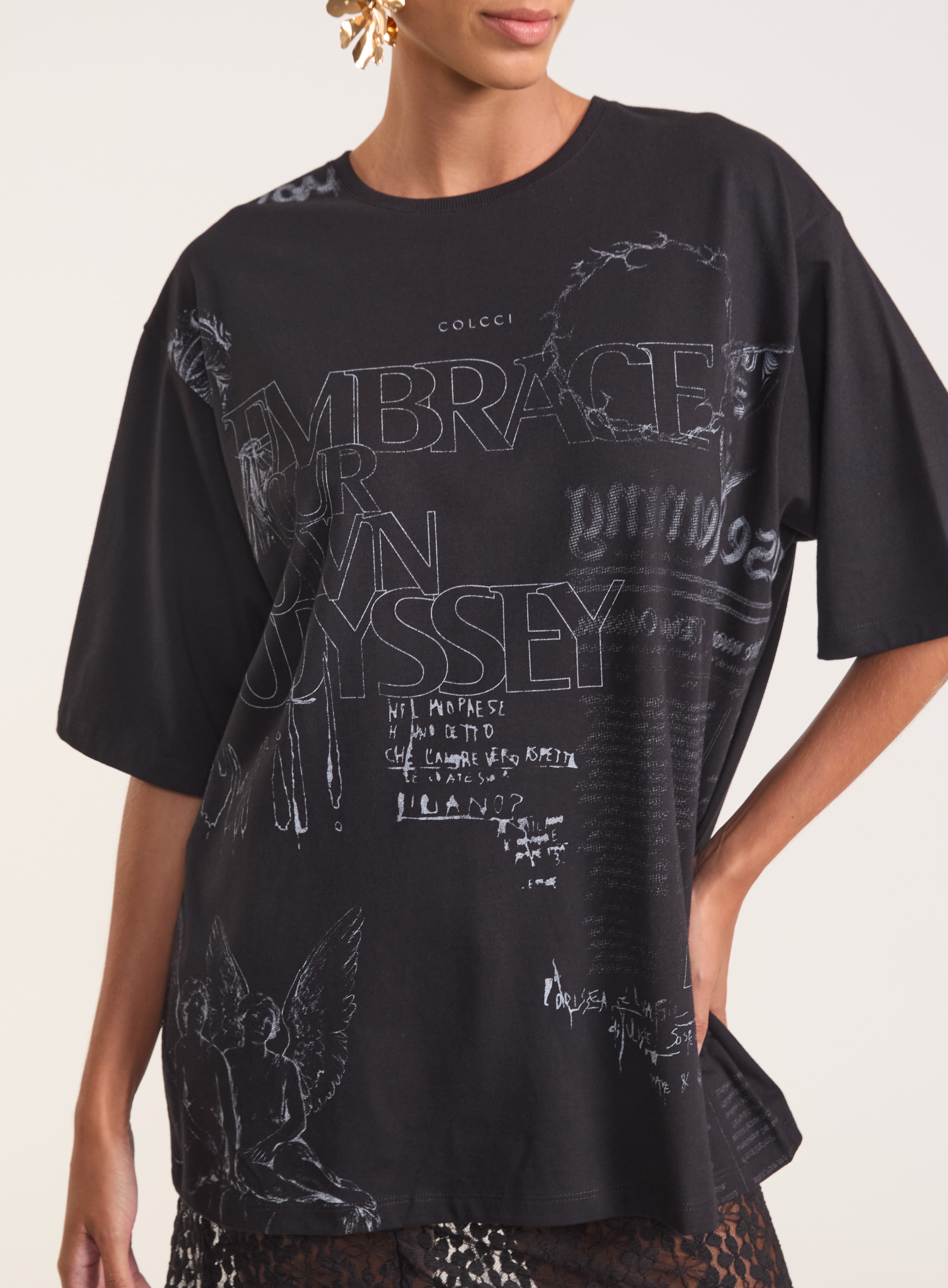 CAMISETA COLCCI PP PRETO