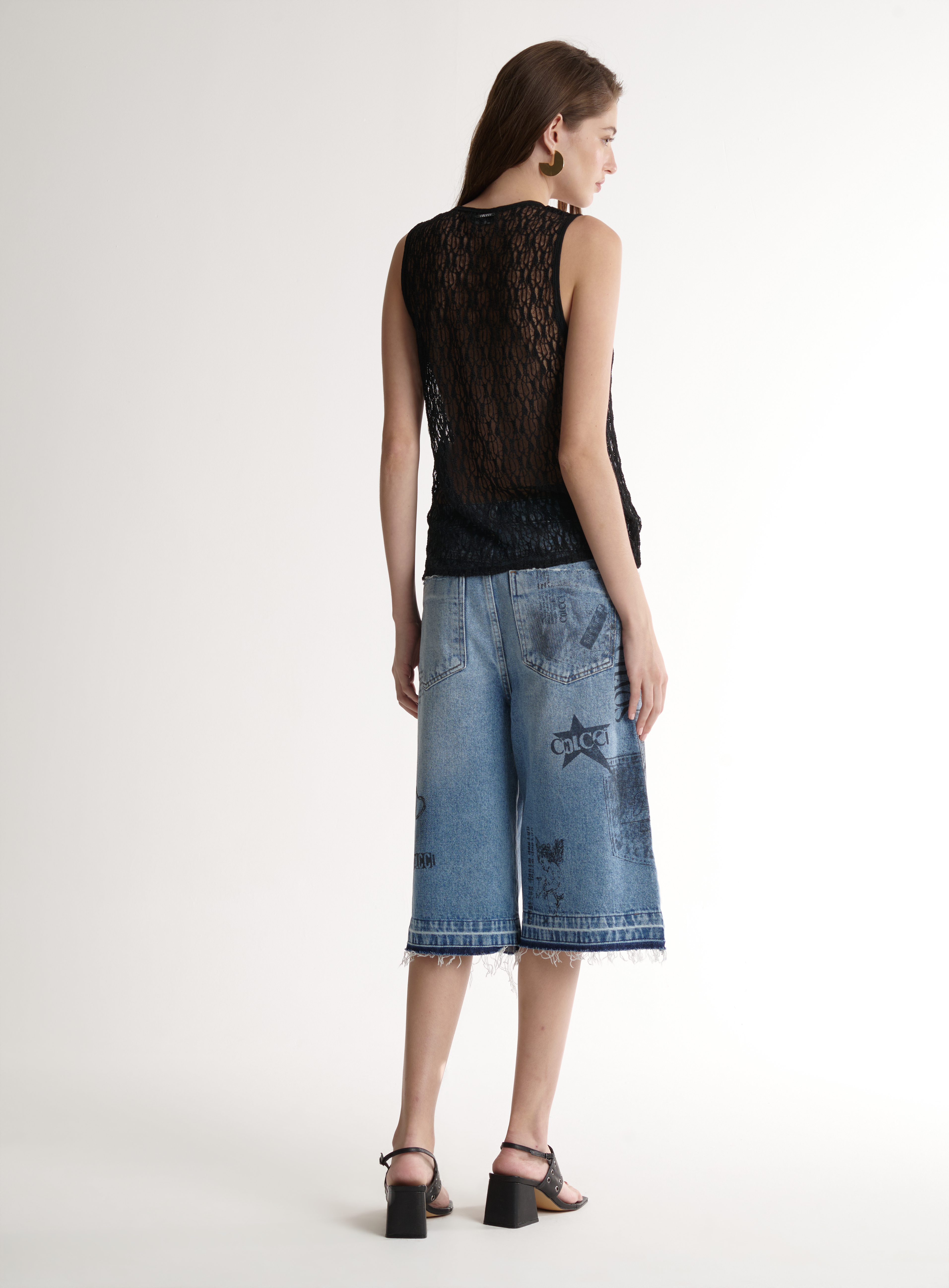 BERMUDA JEANS GIGI 34 INDIGO