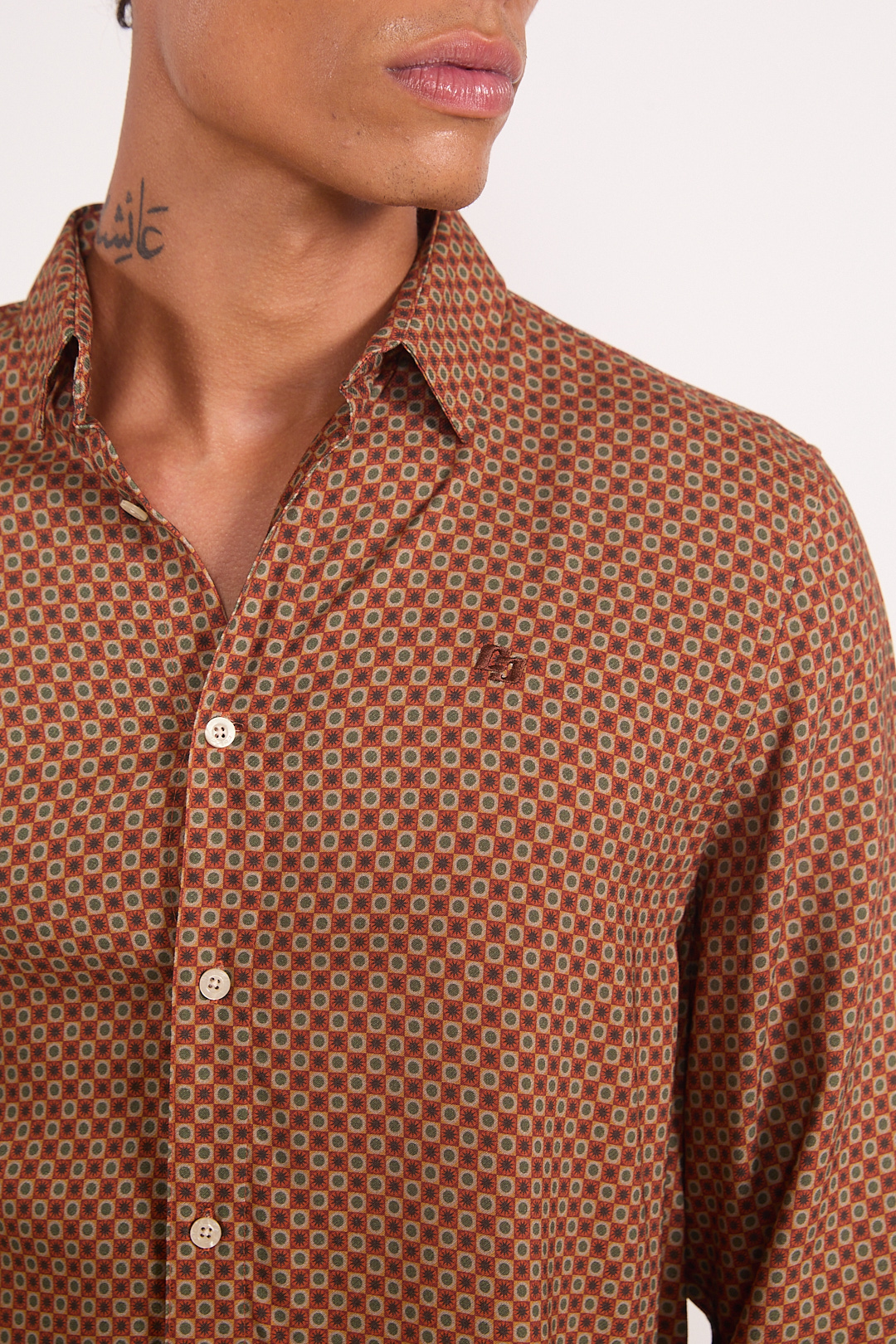 CAMISA ESTAMPADA RELAX 2 GG MODERN SPOTS