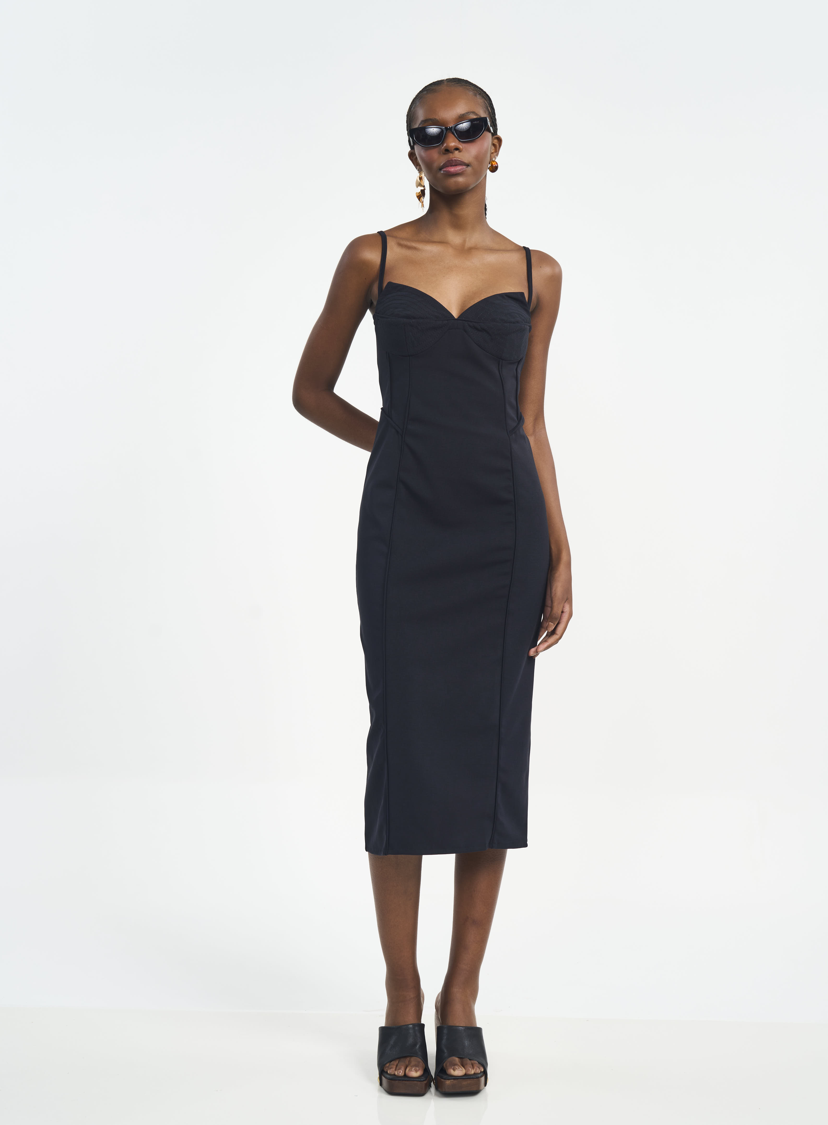 VESTIDO COLCCI G PRETO