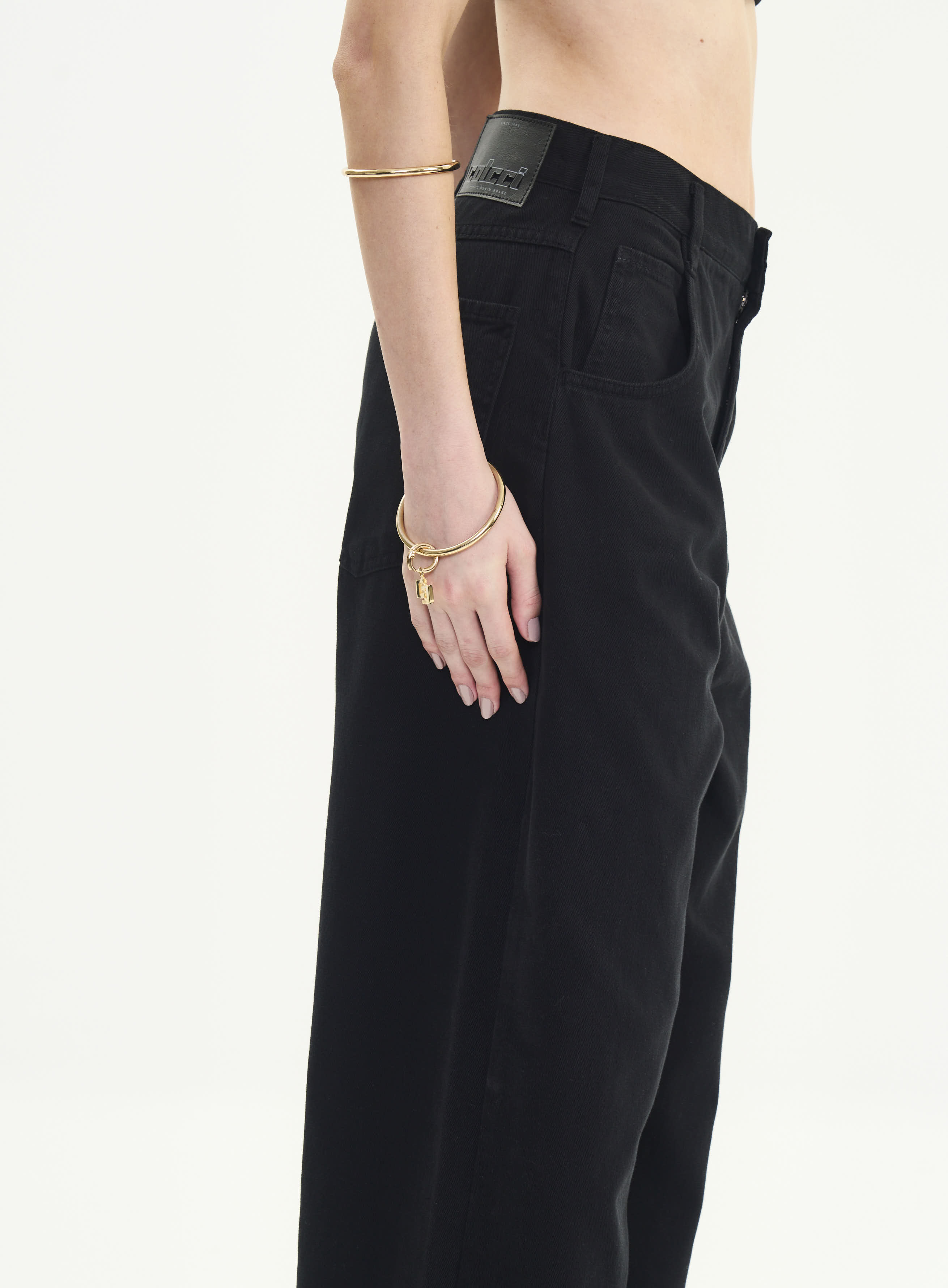 CALÇA SARJA LIVIA 34 PRETO