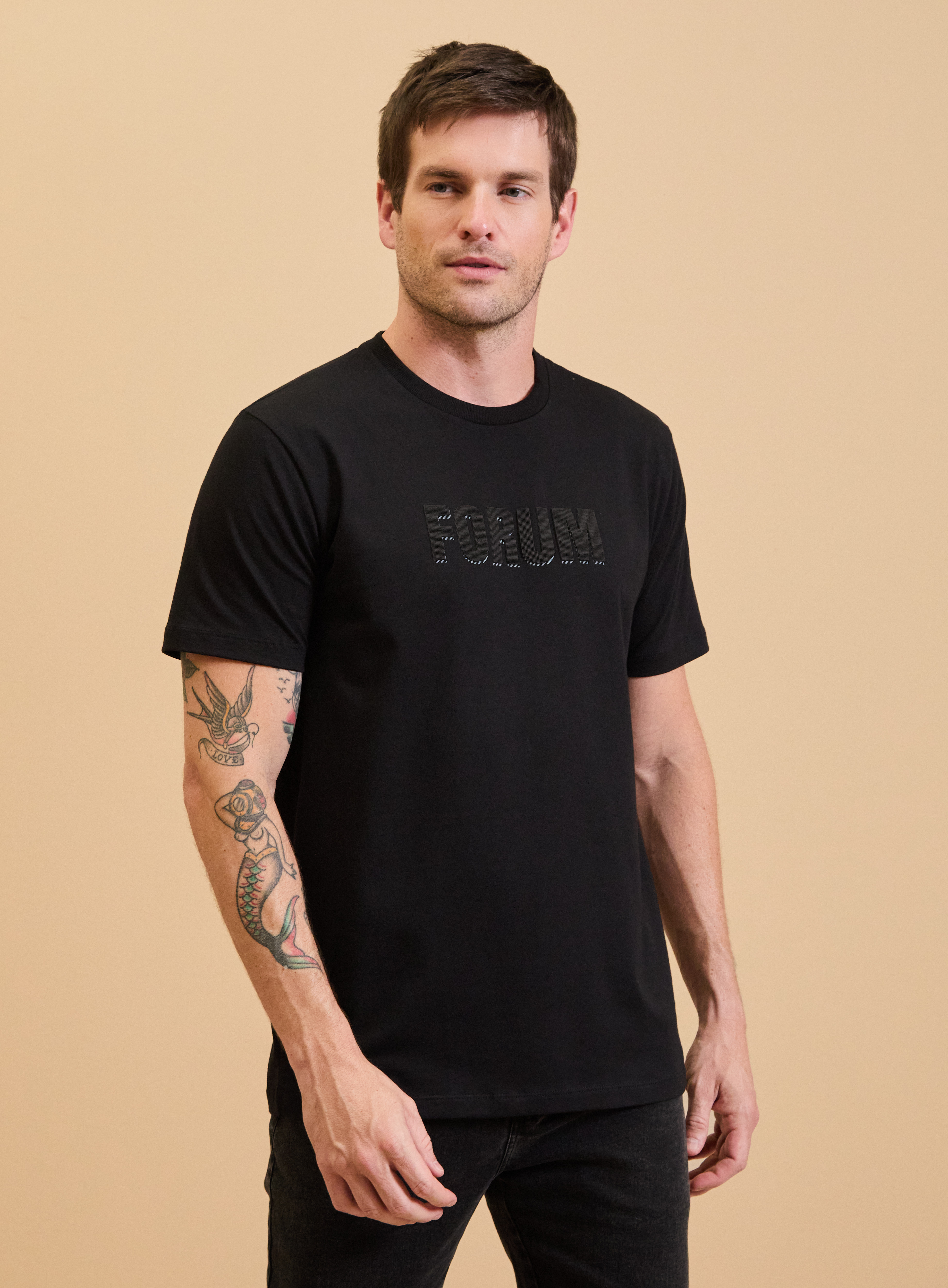 CAMISETA FORUM M PRETO
