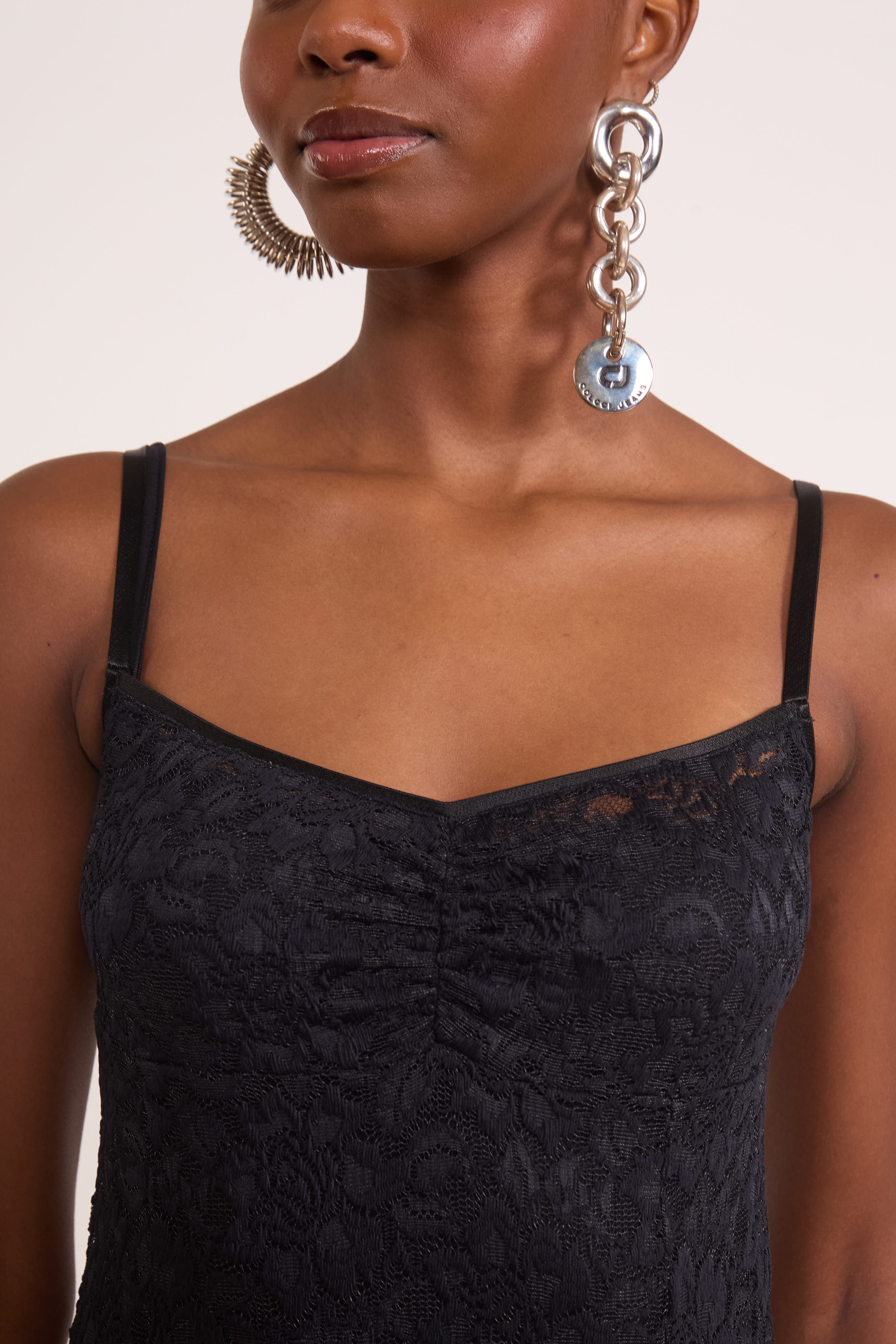 VESTIDO RENDA G PRETO
