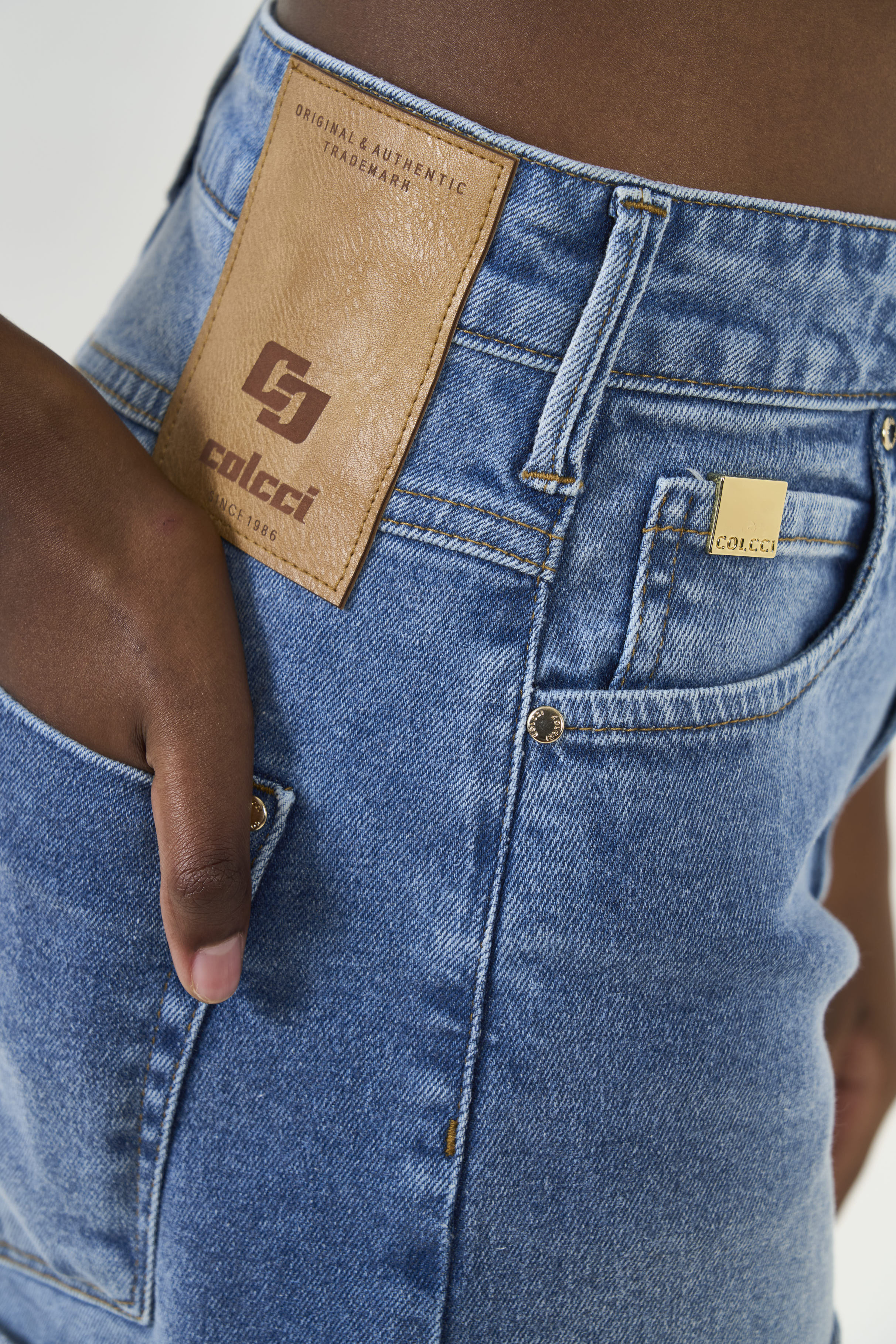 SHORT JEANS TAY 38 INDIGO