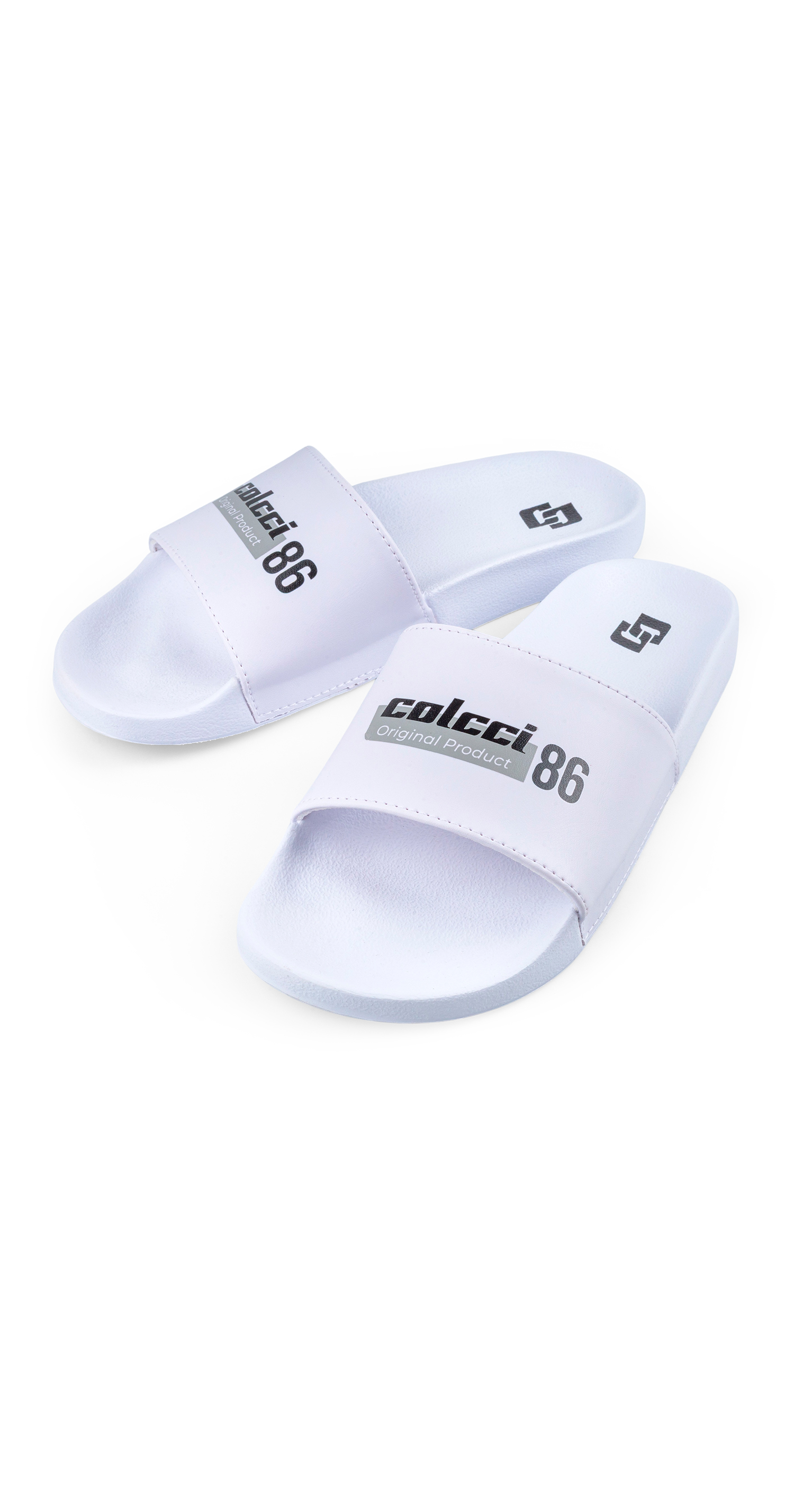CHINELO COLCCI UNISSEX SLIDE 86 33-34 BRANCO