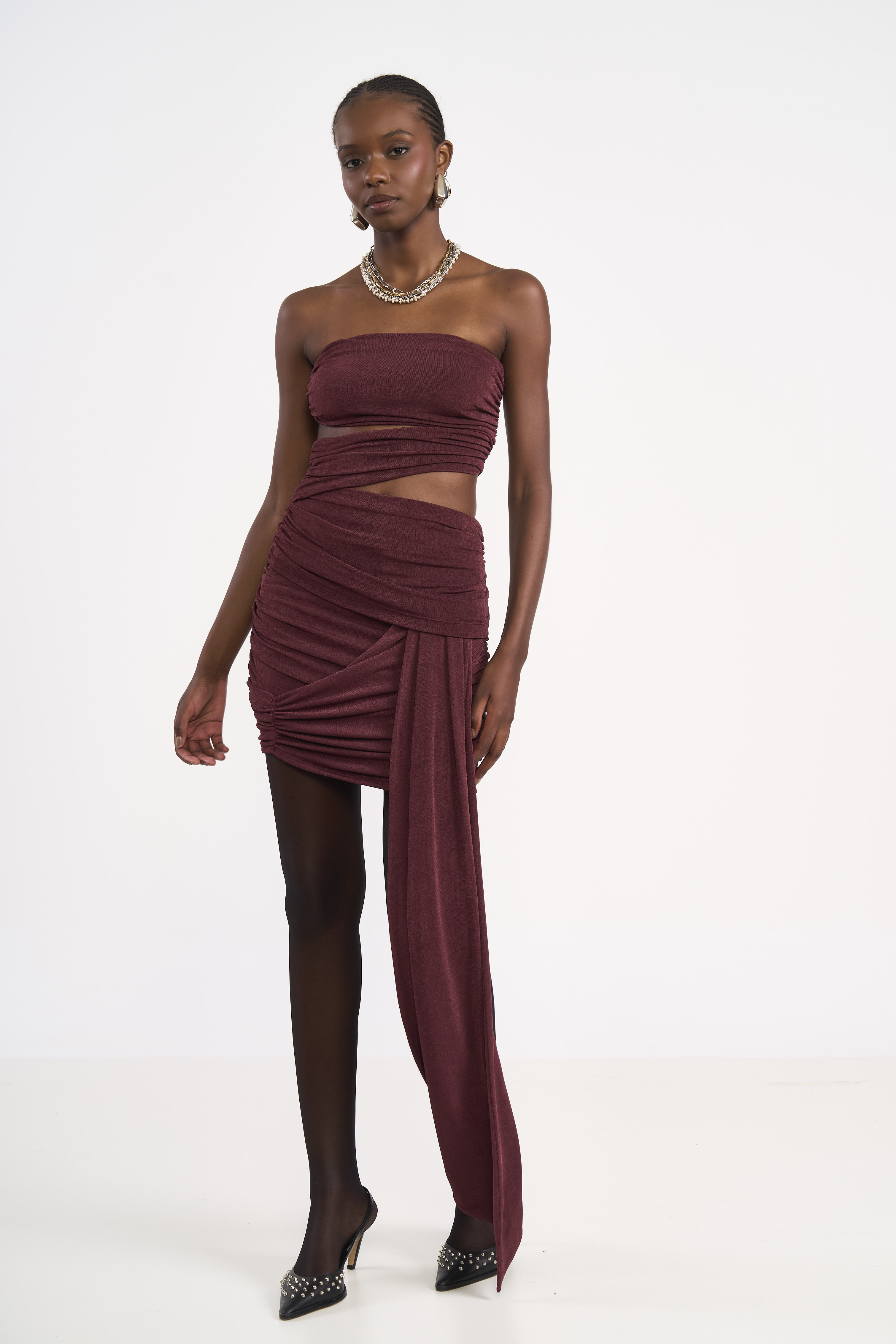 BLUSA COLCCI M BORDO BLOODSTONE