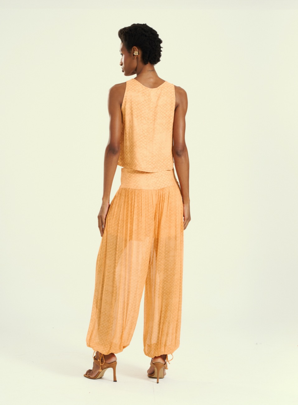 CALÇA ESTAMPADA GG SAND SCALES