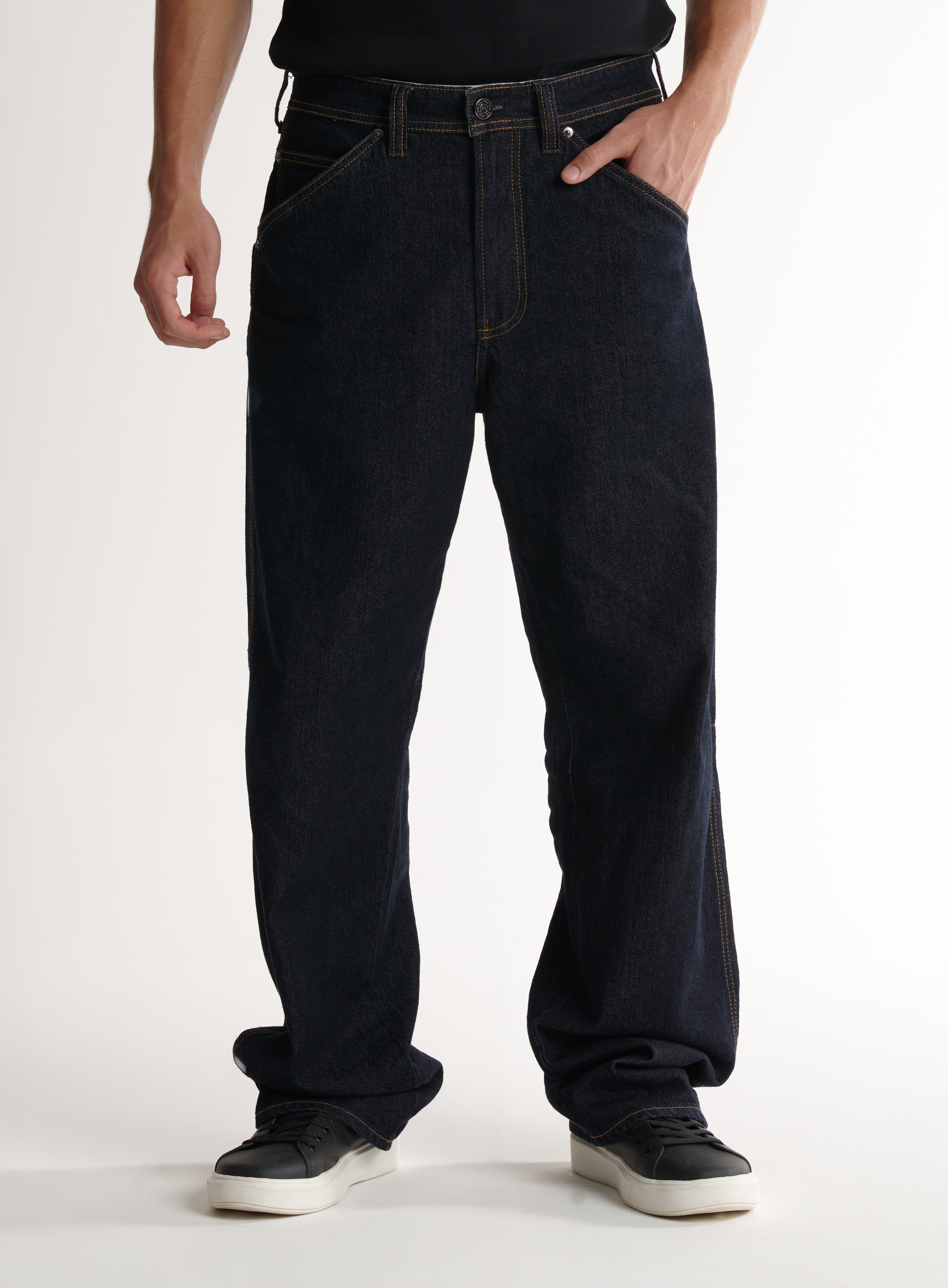 CALÇA JEANS WORKER 36 INDIGO