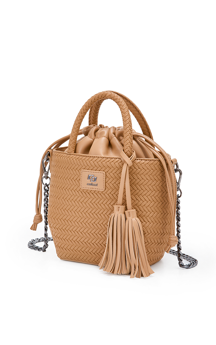 BOLSA COLCCI FEM CROSSBODY TRESSE U BEGE SOYBEAN