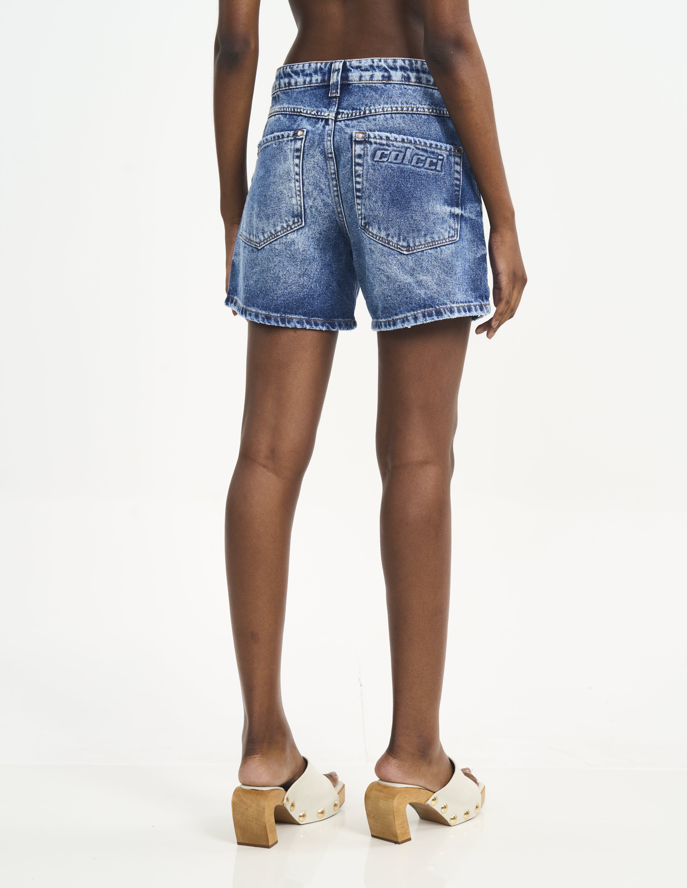 BERMUDA JEANS JADE 36 INDIGO