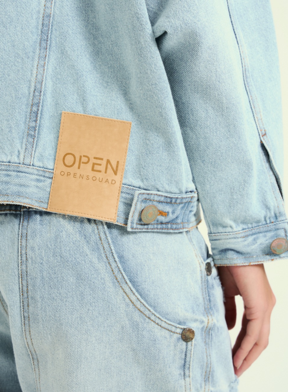 JAQUETA JEANS GG INDIGO