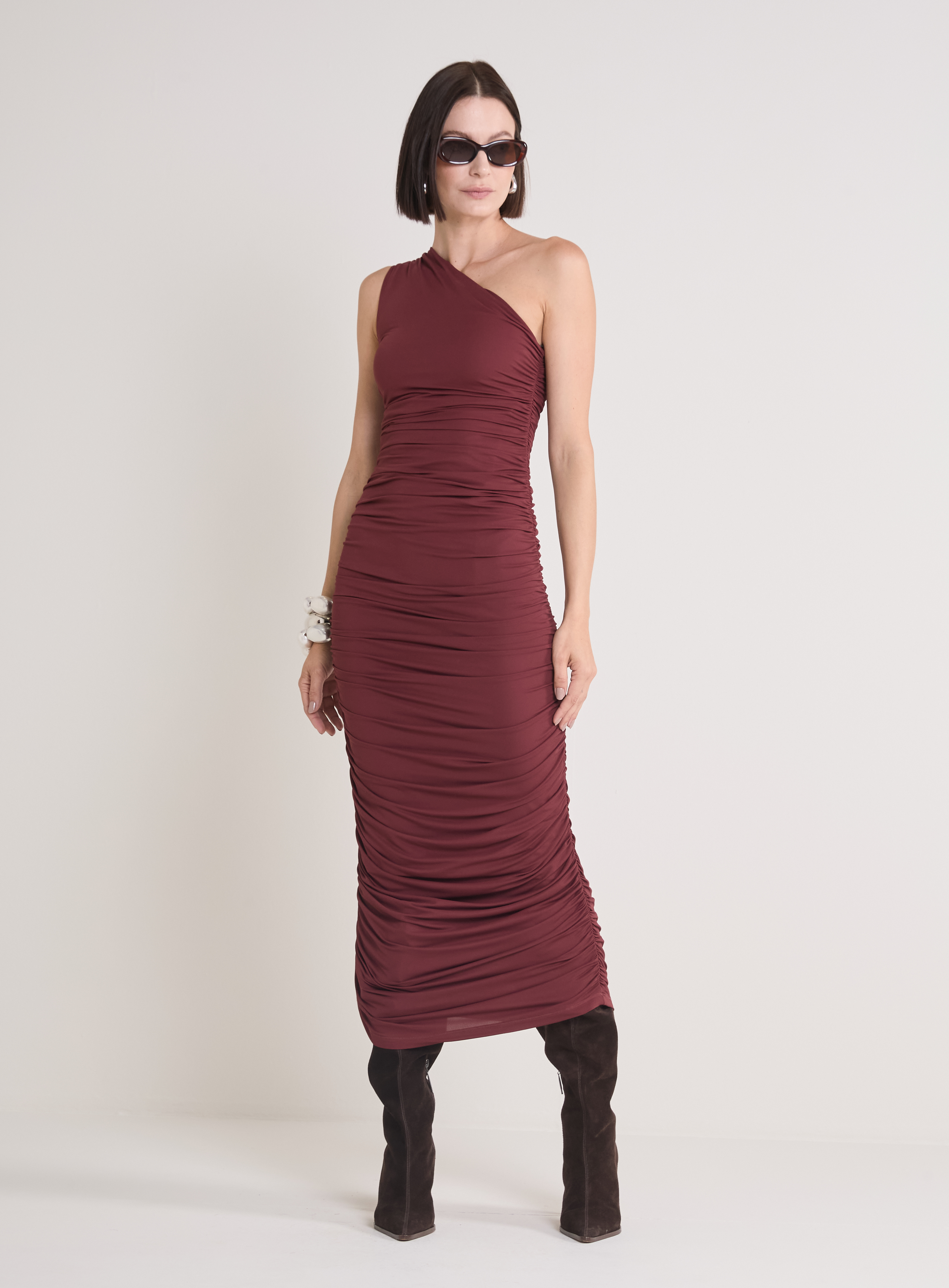 VESTIDO FORUM M BORDO DATE