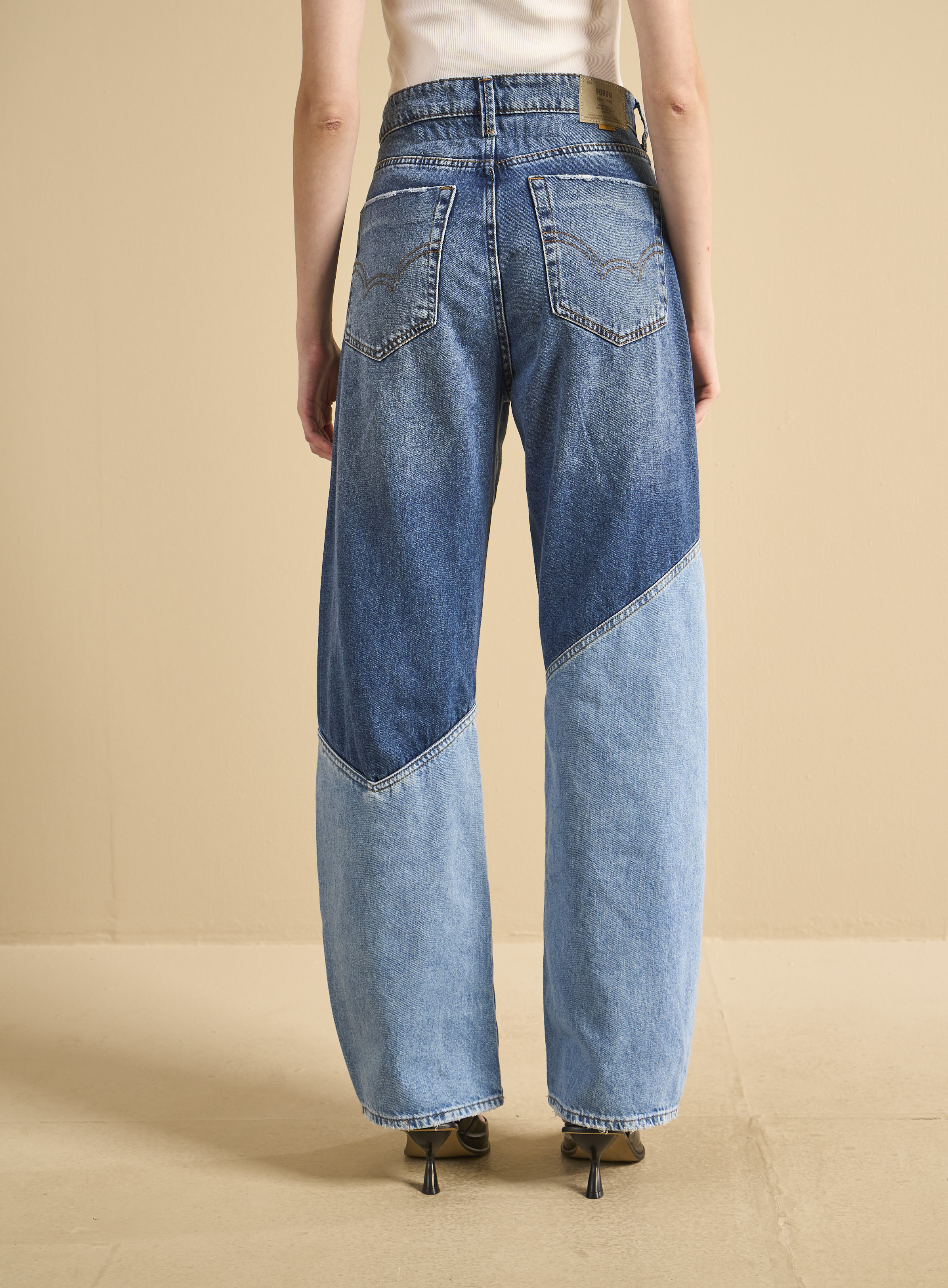 CALÇA JEANS LOW CURVE 38 INDIGO
