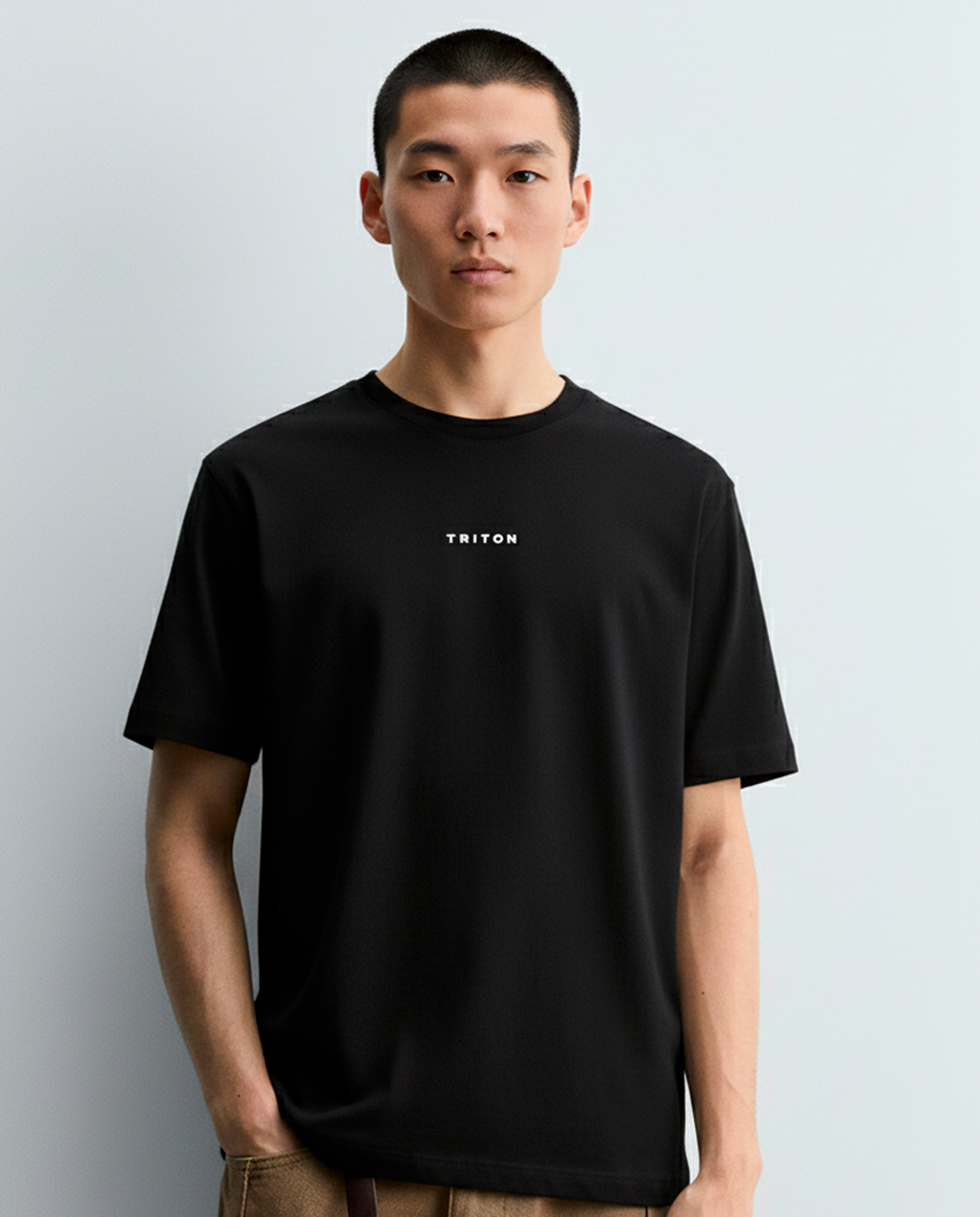 CAMISETA TRITON P PRETO