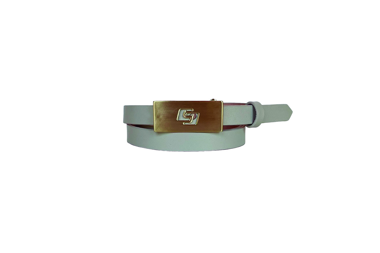 CINTO COLCCI FEM FIV PLACA OURO 85 BORDO BLOODSTON