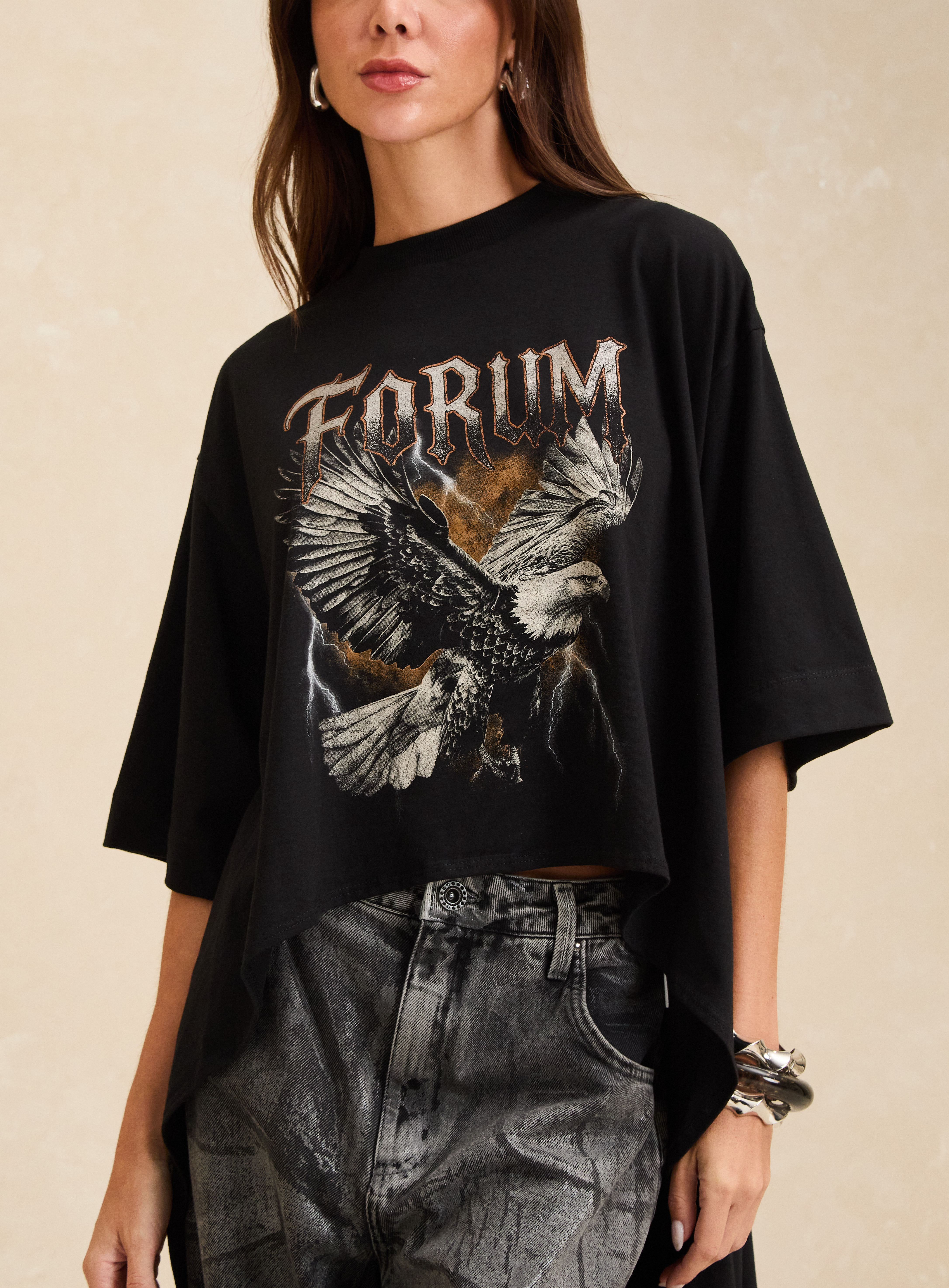 CAMISETA FORUM G PRETO
