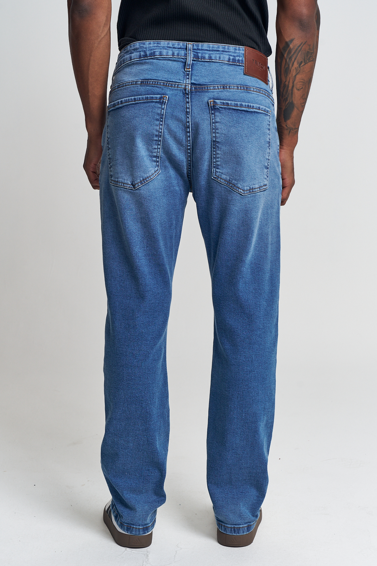 CALÇA JEANS LEO 42 INDIGO