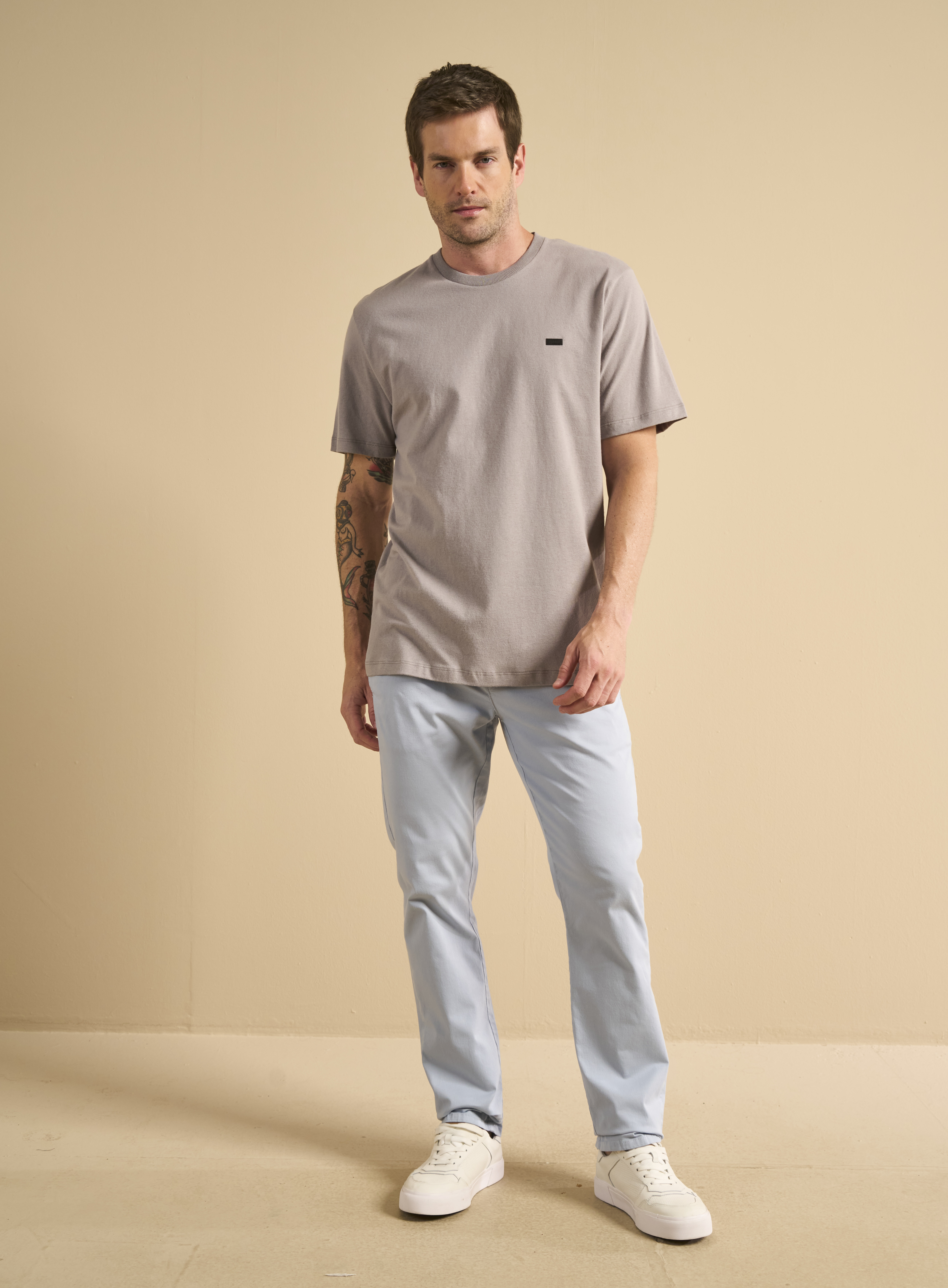 CAMISETA FORUM GG CINZA NIQUEL