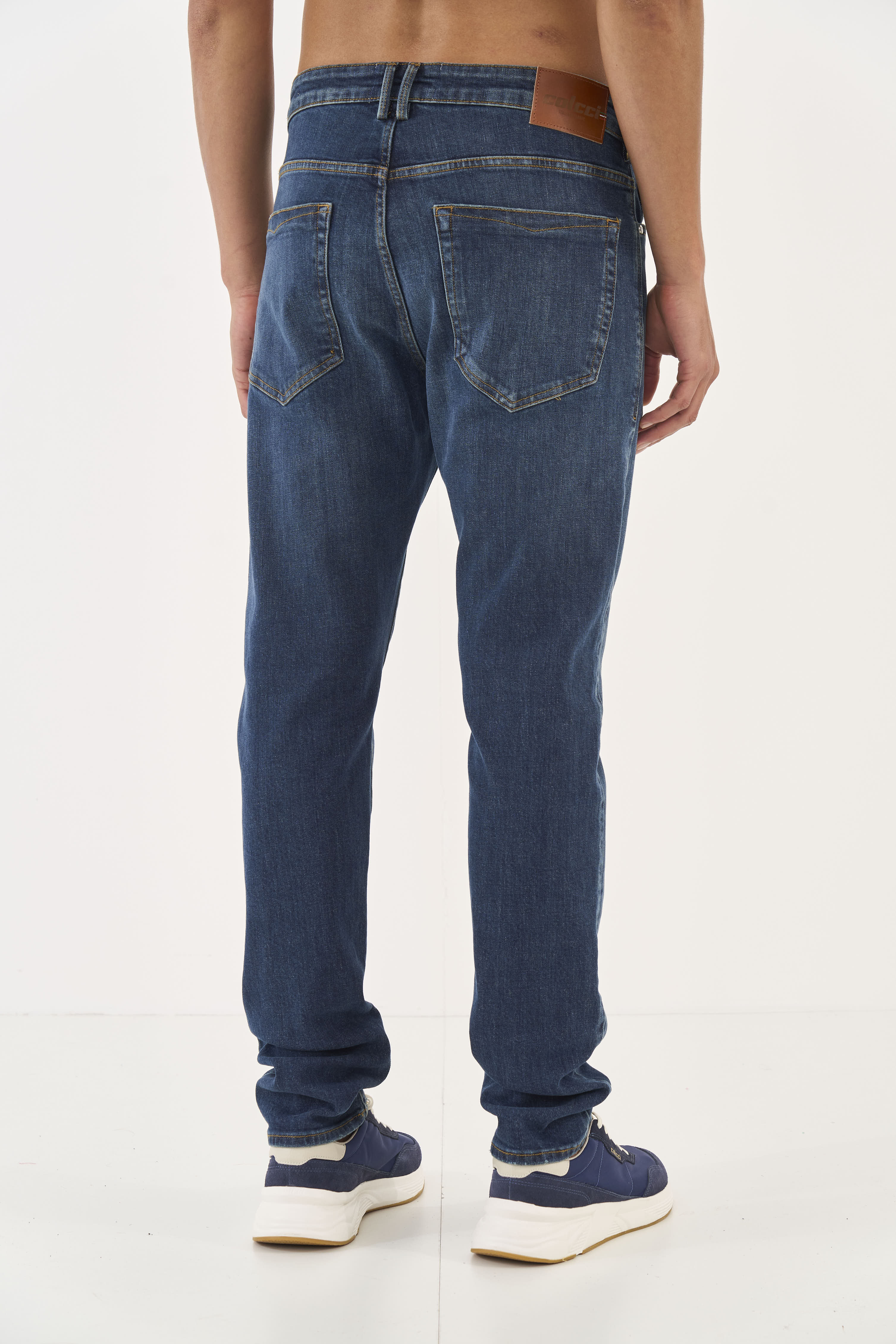 CALÇA JEANS ITALO SLIM 40 INDIGO