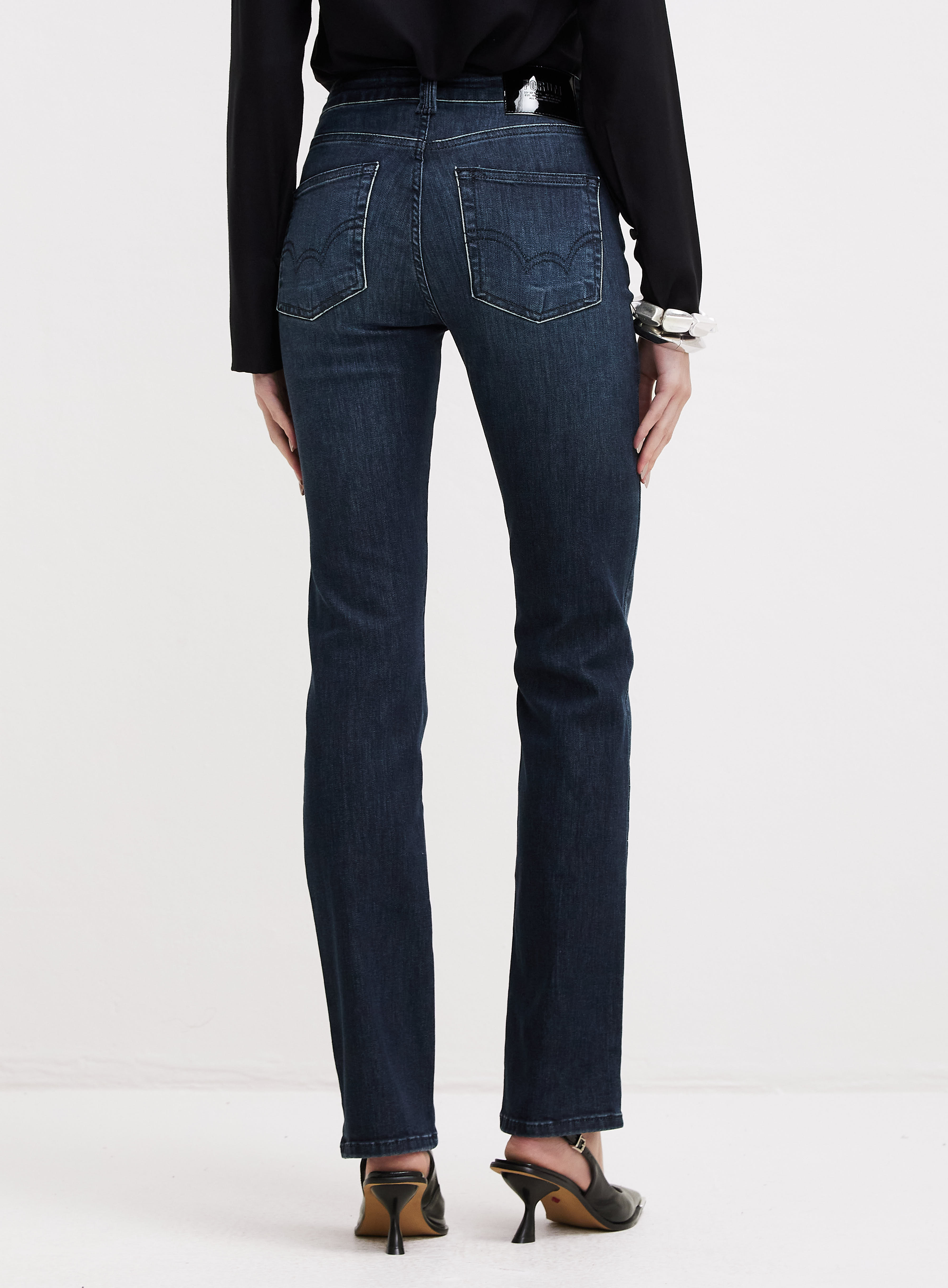 CALÇA JEANS MARISA 2 SLIM 38 INDIGO