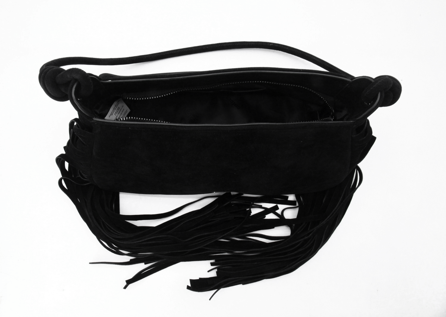 BOLSA COLCCI FEM SHOULDER FRANJA U CARAMELO