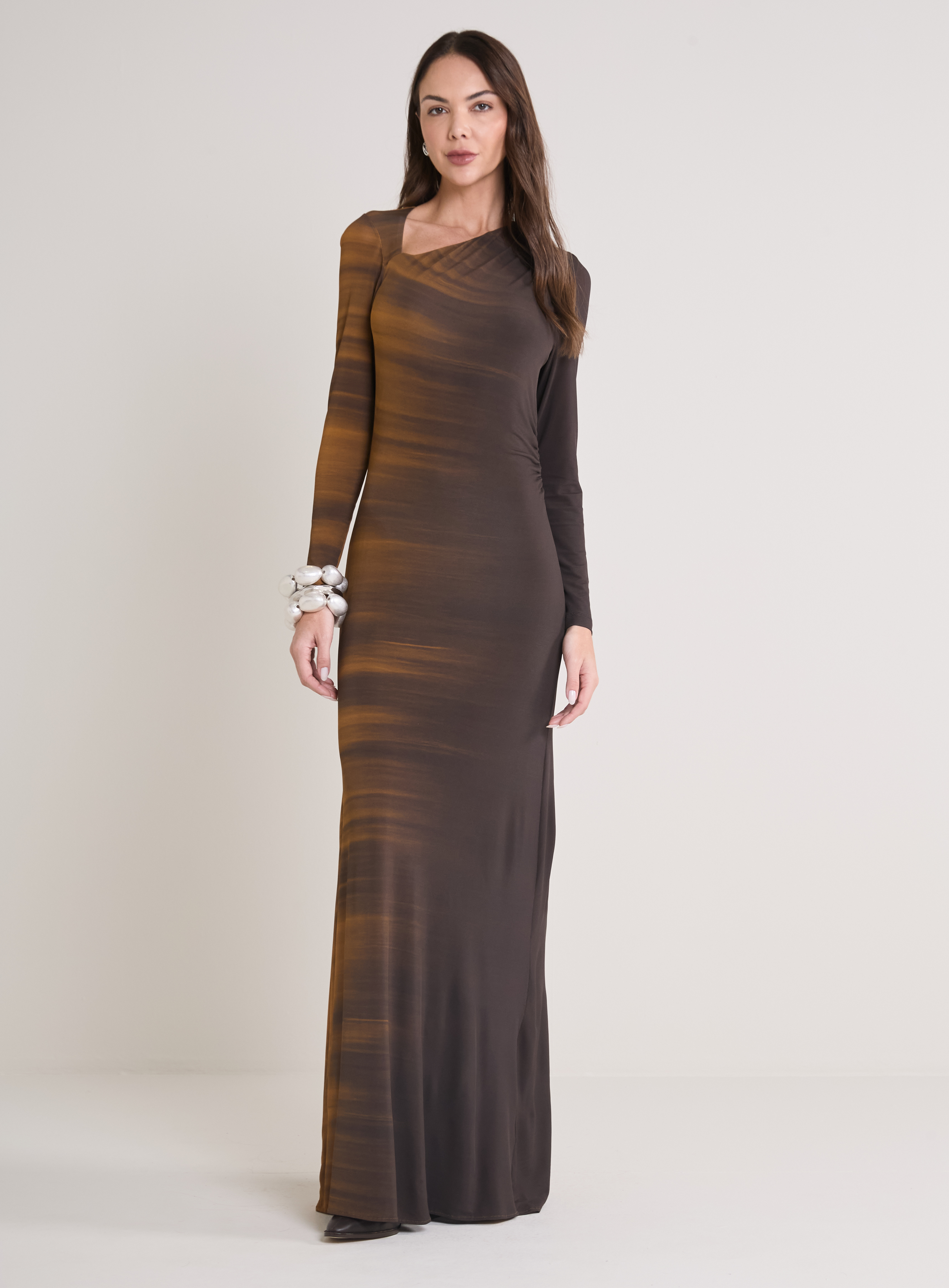 VESTIDO ESTAMPADO M GOLDEN GRADIENT