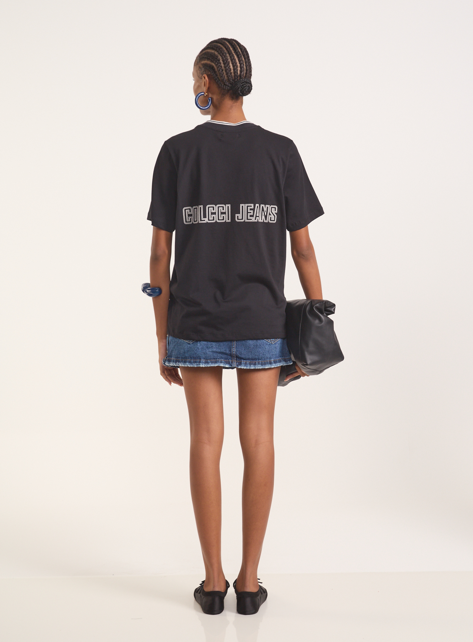 CAMISETA COLCCI JEANS P PRETO