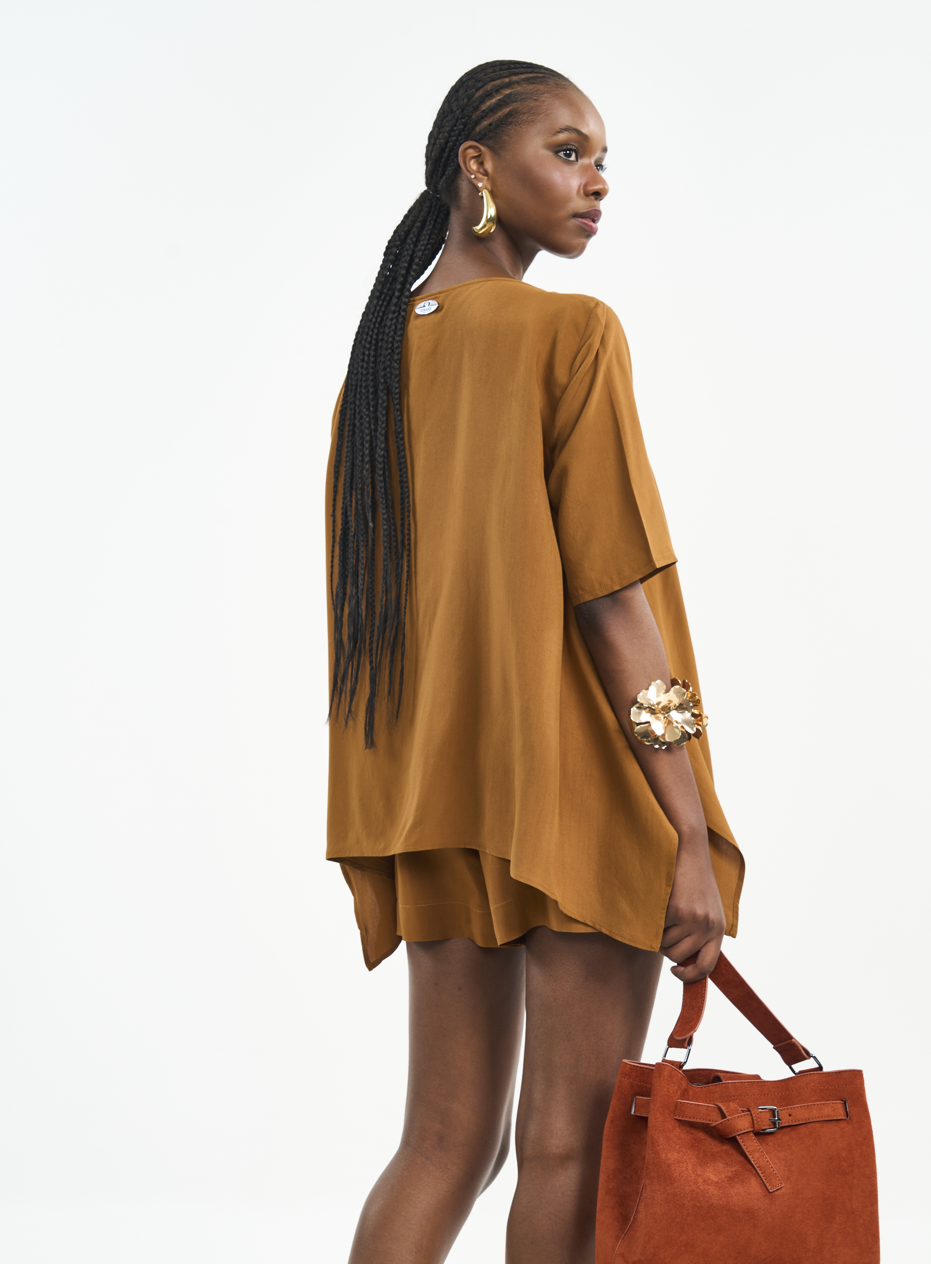 BLUSA COLCCI M MARROM DROME