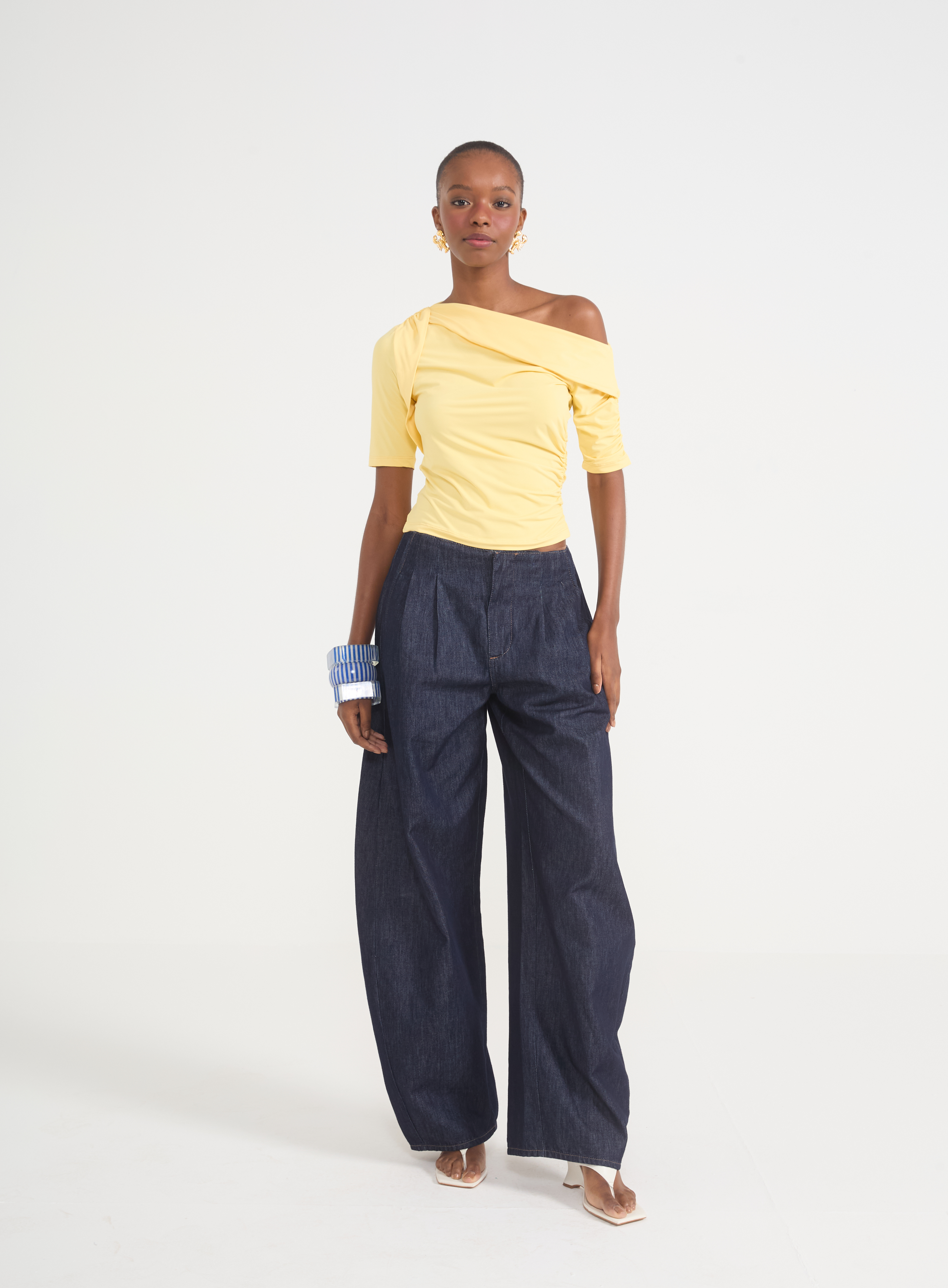 BLUSA COLCCI M AMARELO CORNISH