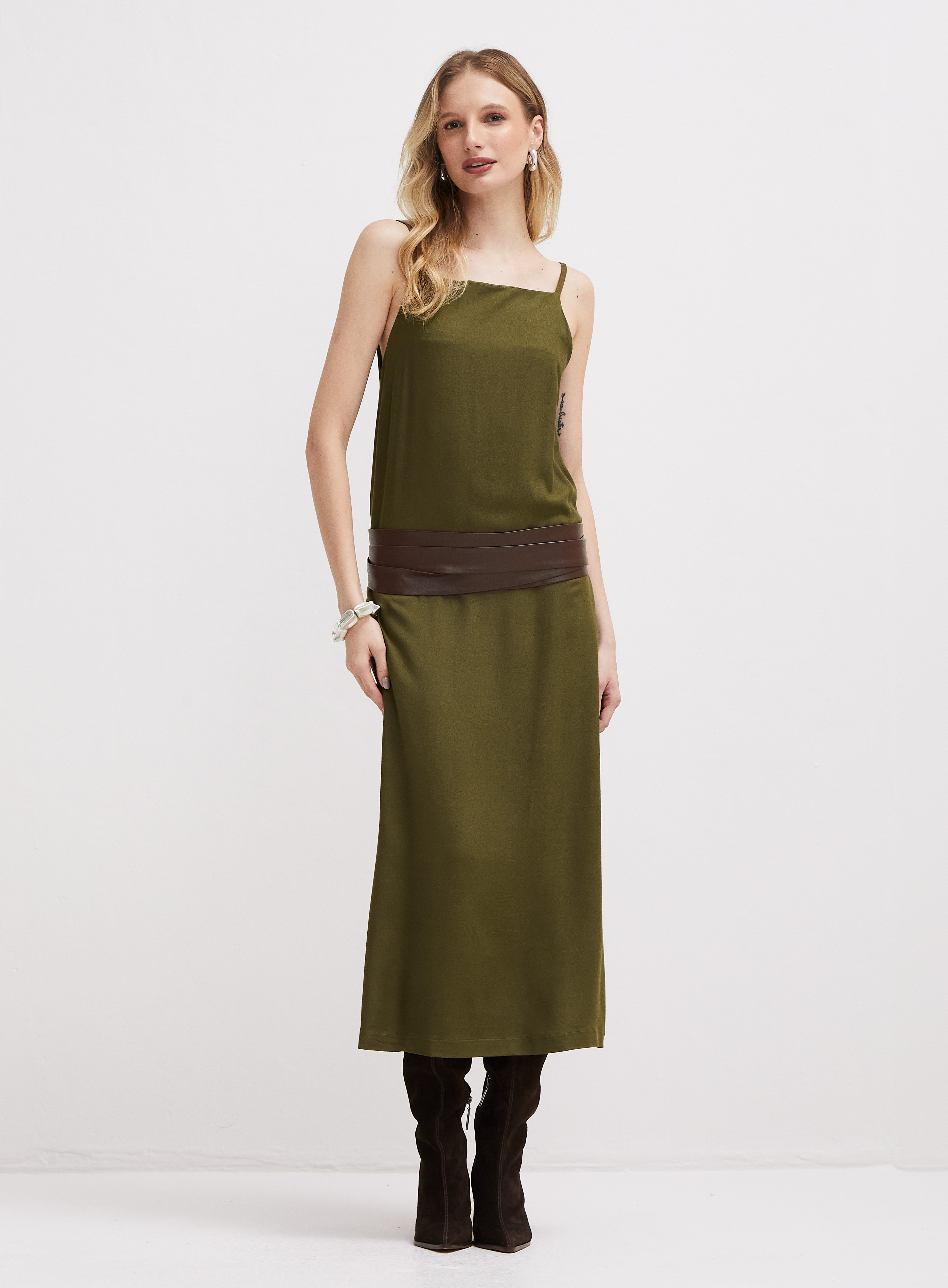 VESTIDO FORUM G VERDE SAP