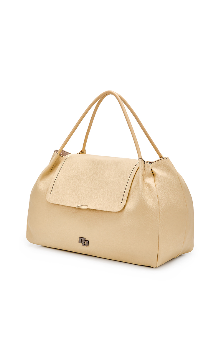 BOLSA COLCCI FEM SHOP BAG SOFT U BEGE BIENTO