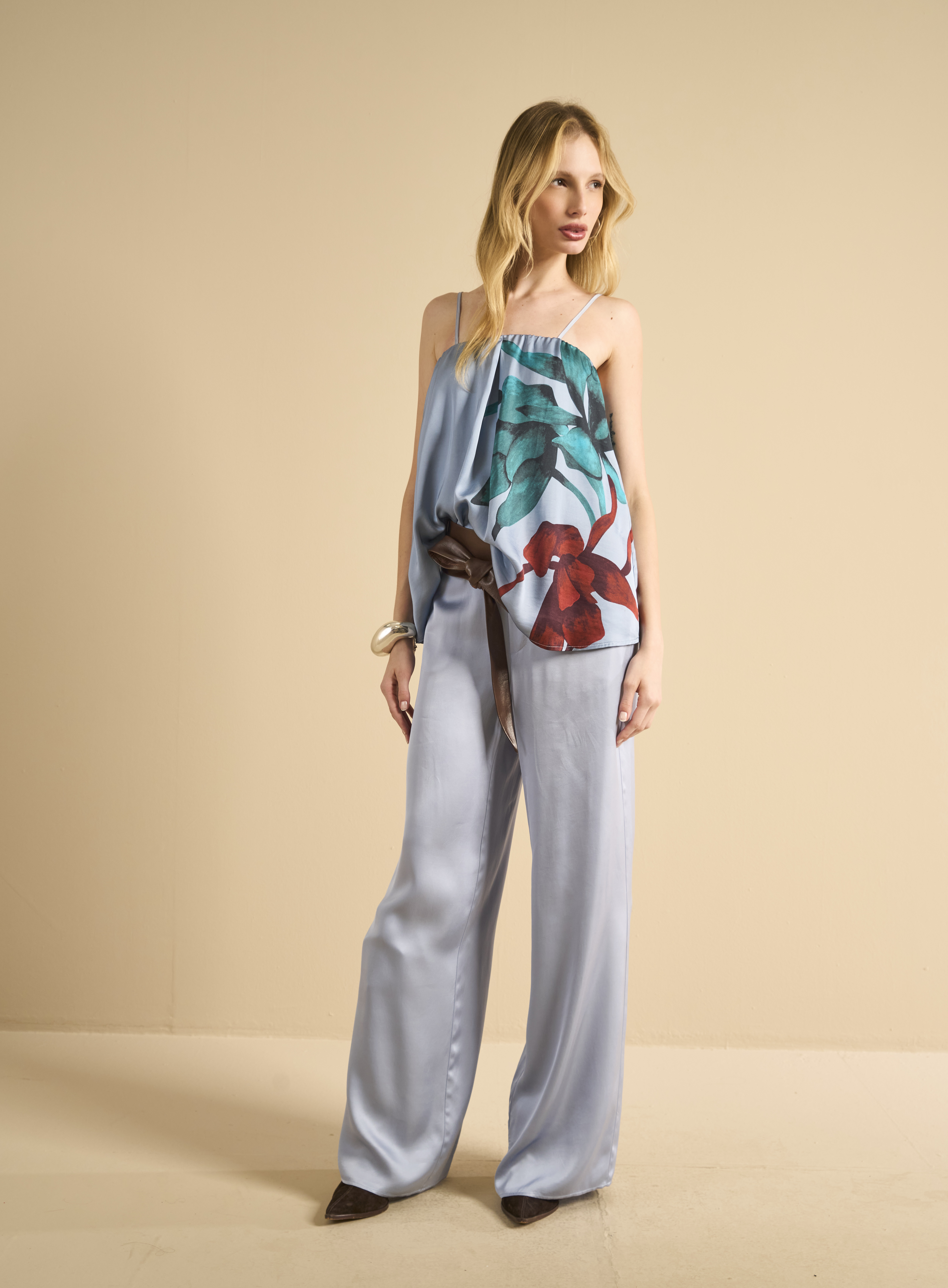 CALÇA FORUM G AZUL CIEL