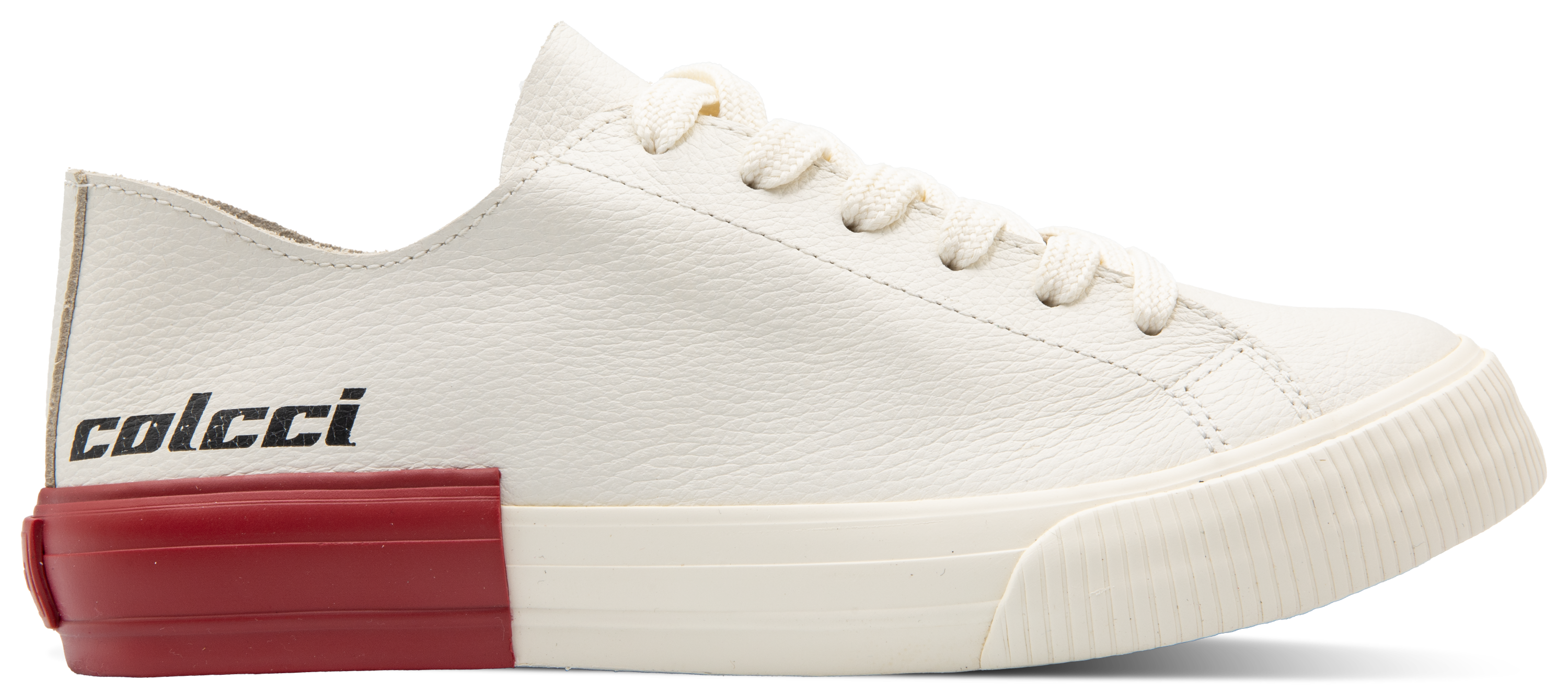 TENIS FEM COLCCI SIMPLE LEATHER 34 BRANCO