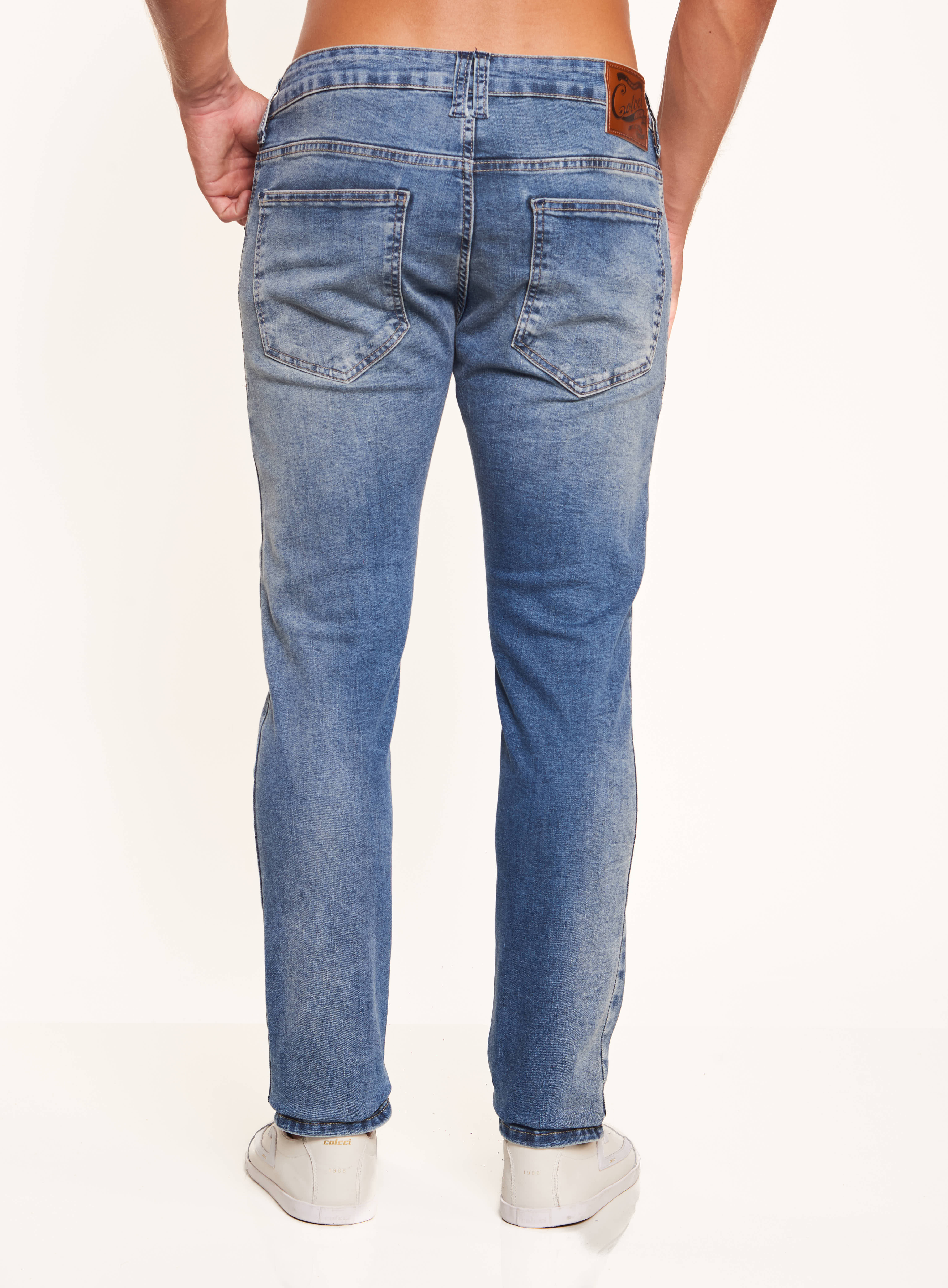 CALÇA  JEANS FELIPE 38 INDIGO