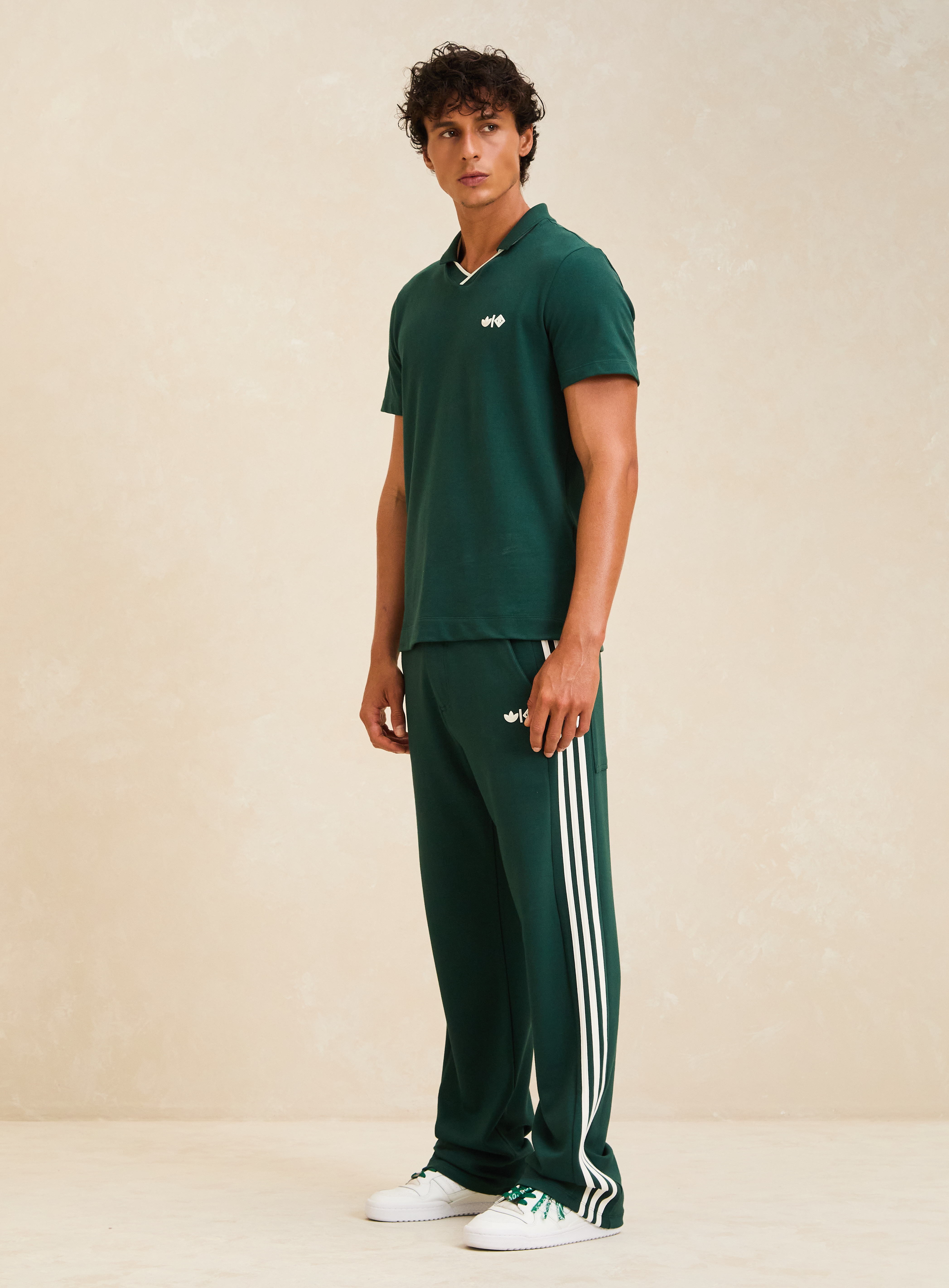 CALÇA ADIDAS FORUM GG VERDE / OFF FEM