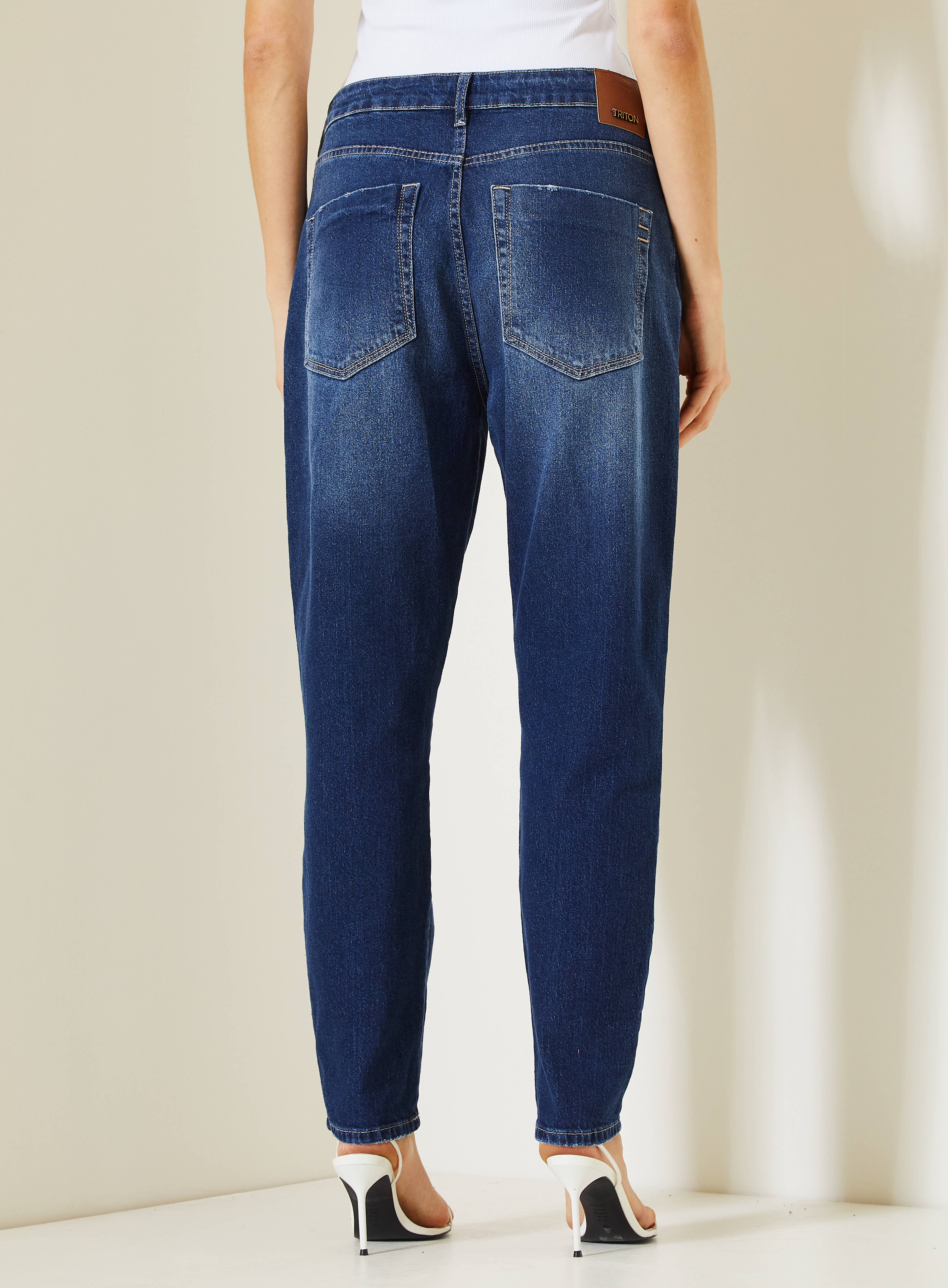 CALÇA JEANS AYLA 42 INDIGO