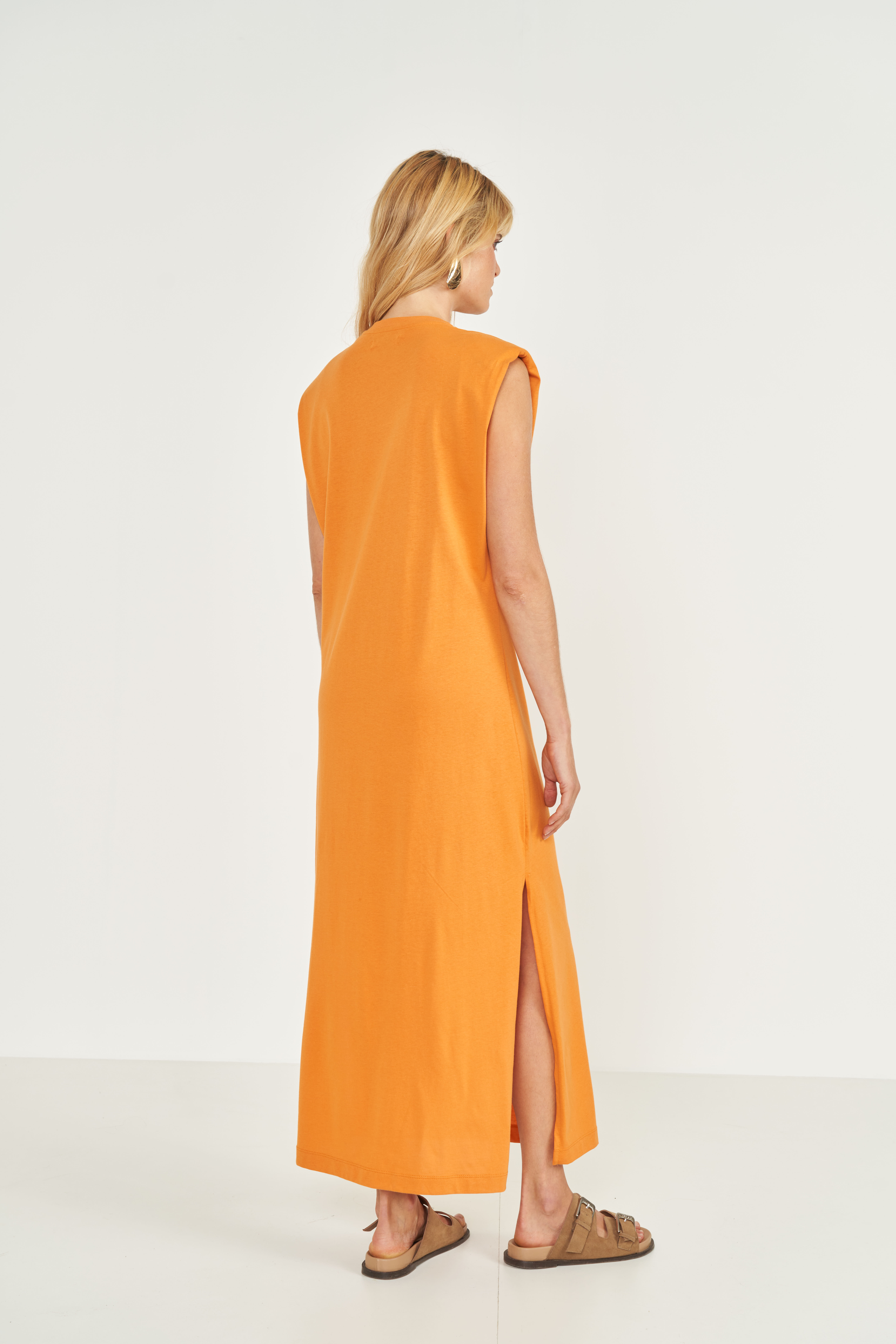 VESTIDO COLCCI P LARANJA ROAD TRIP