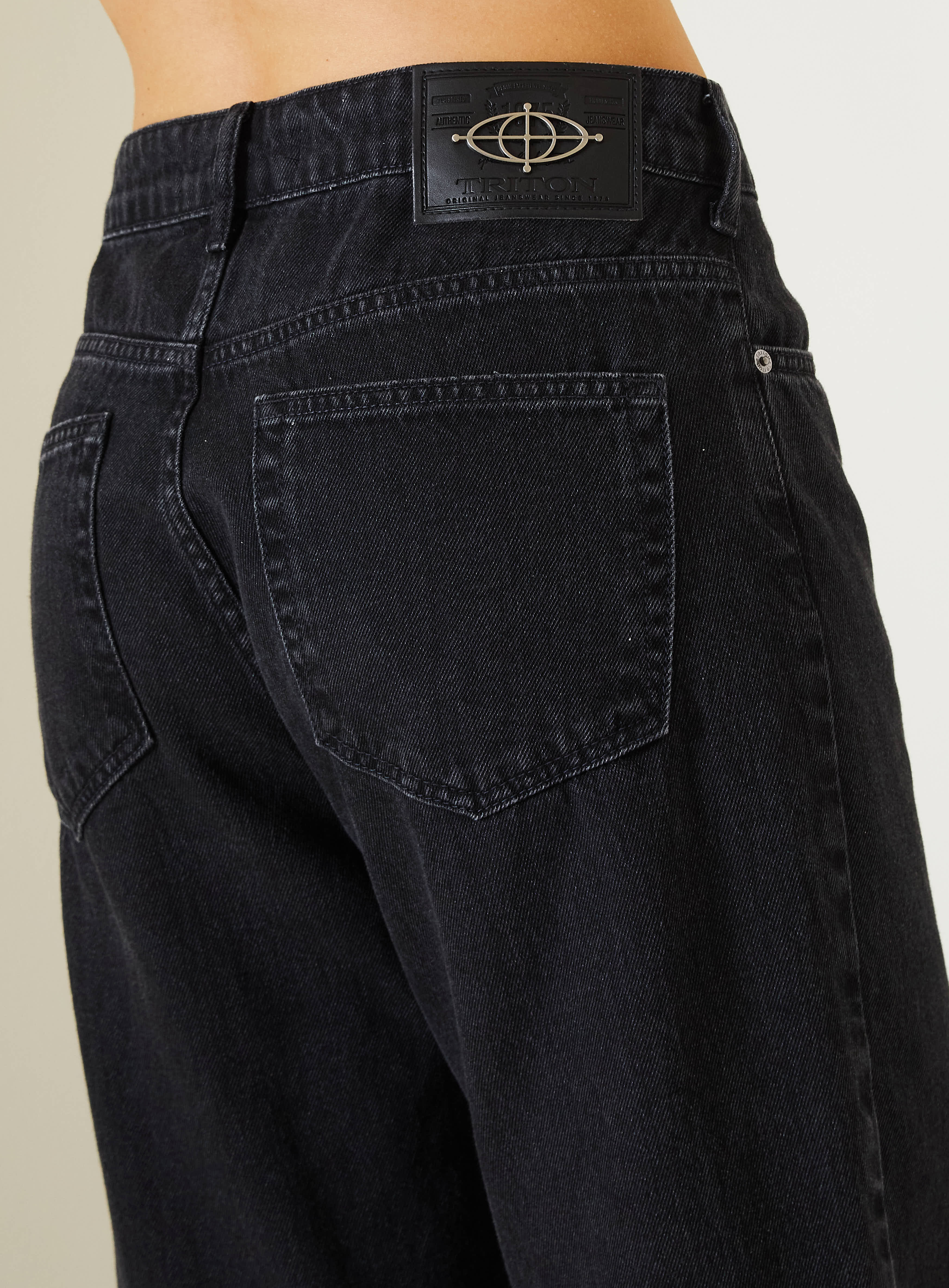 CALÇA JEANS CAROL 40 IND.PRETO